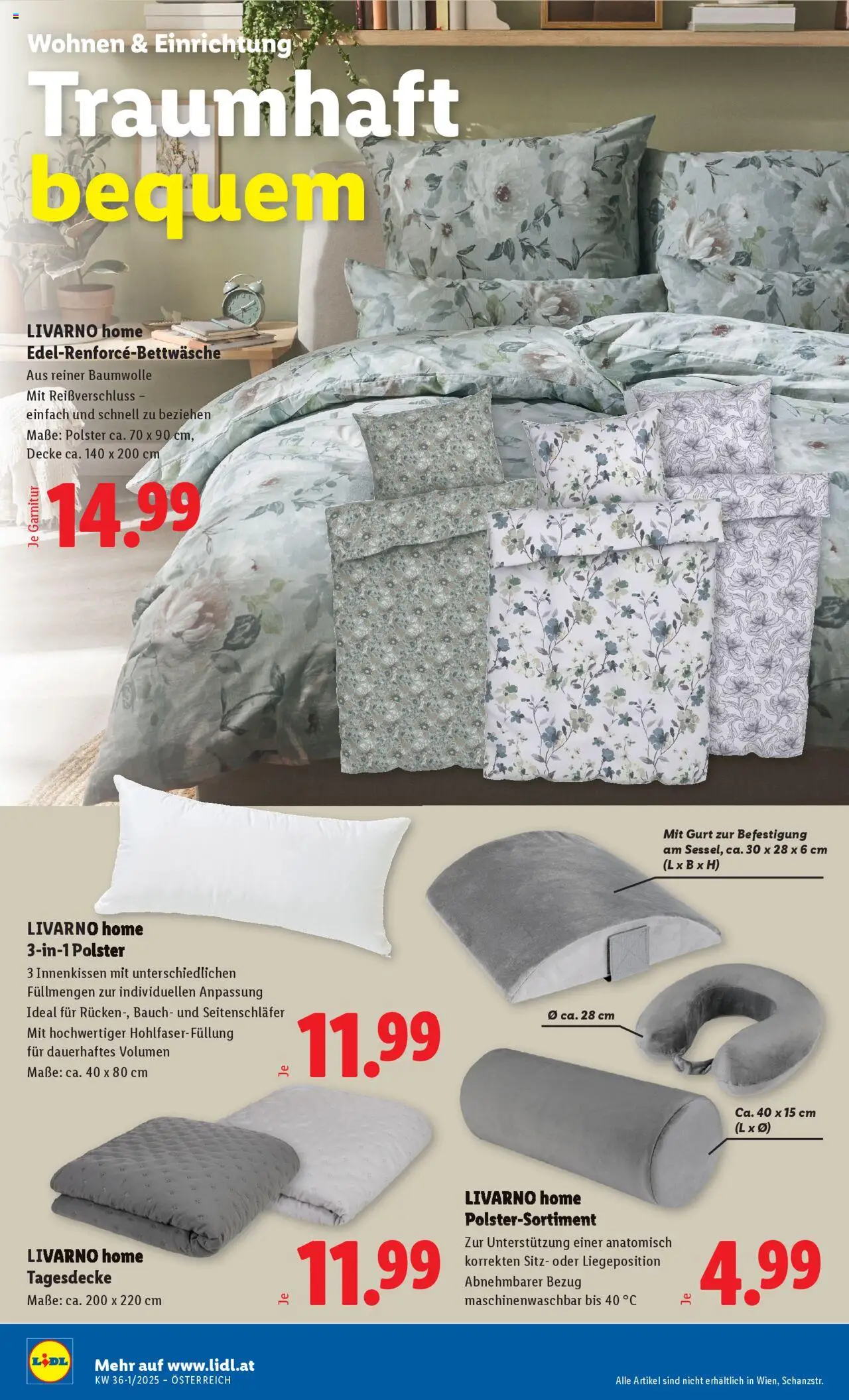 Lidl Flugblatt - Eisenstadt, Ebenfurth, Mattersburg gültig ab 28.08.2025 | Seite: 30 | Produkte: Decke
