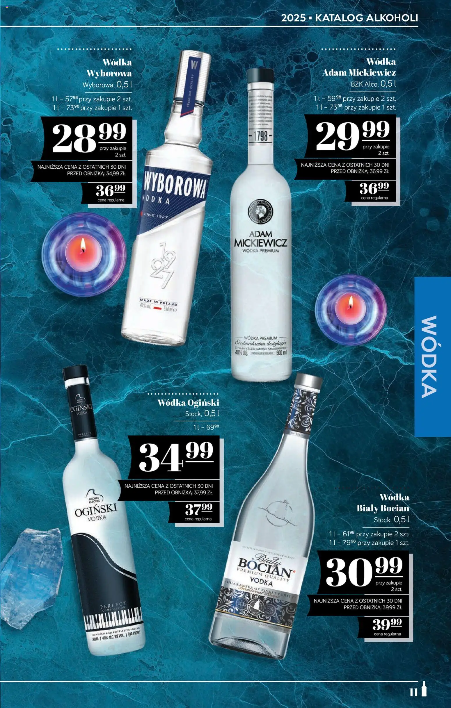 POLOmarket Katalog - Alkoholi od 14.11.2025 | Strona: 11 | Produkty: Ogiński, Wódka Ogiński, Vodka, Wódka