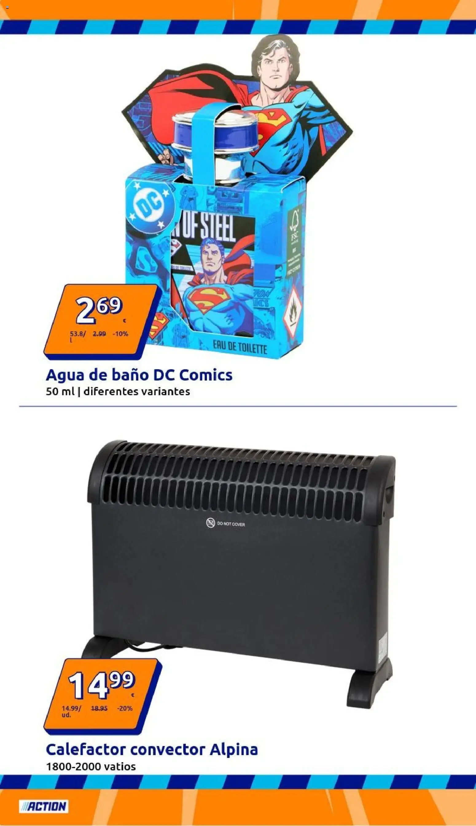 Action - Action ES week 1 2026 │ válido desde el 31.12.2025 | Página: 8 | Productos: Eau de toilette, Baño