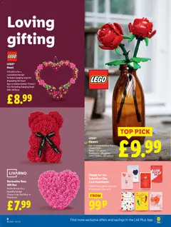 Preview of Lidl - Lidl Weekly valid from 05.02.2026 | Page: 8 | Products: Box, Roses, Lego
