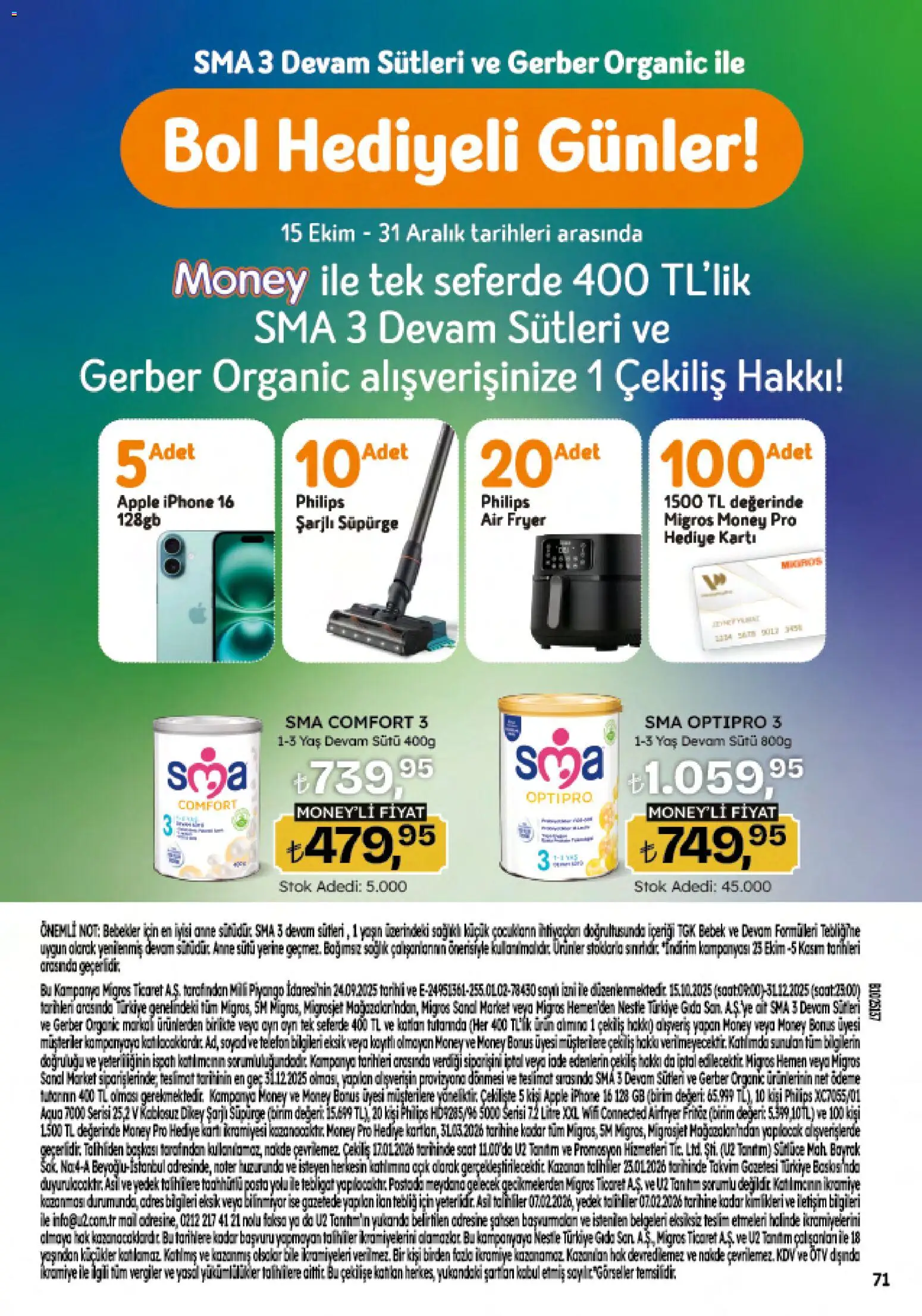 Migros Katalog - Migroskop - 23.10.2025 tarihinden itibaren geçerlidir | Sayfa: 71 | Ürünler: Şampuan, Saç Kremi, Saç maskesi