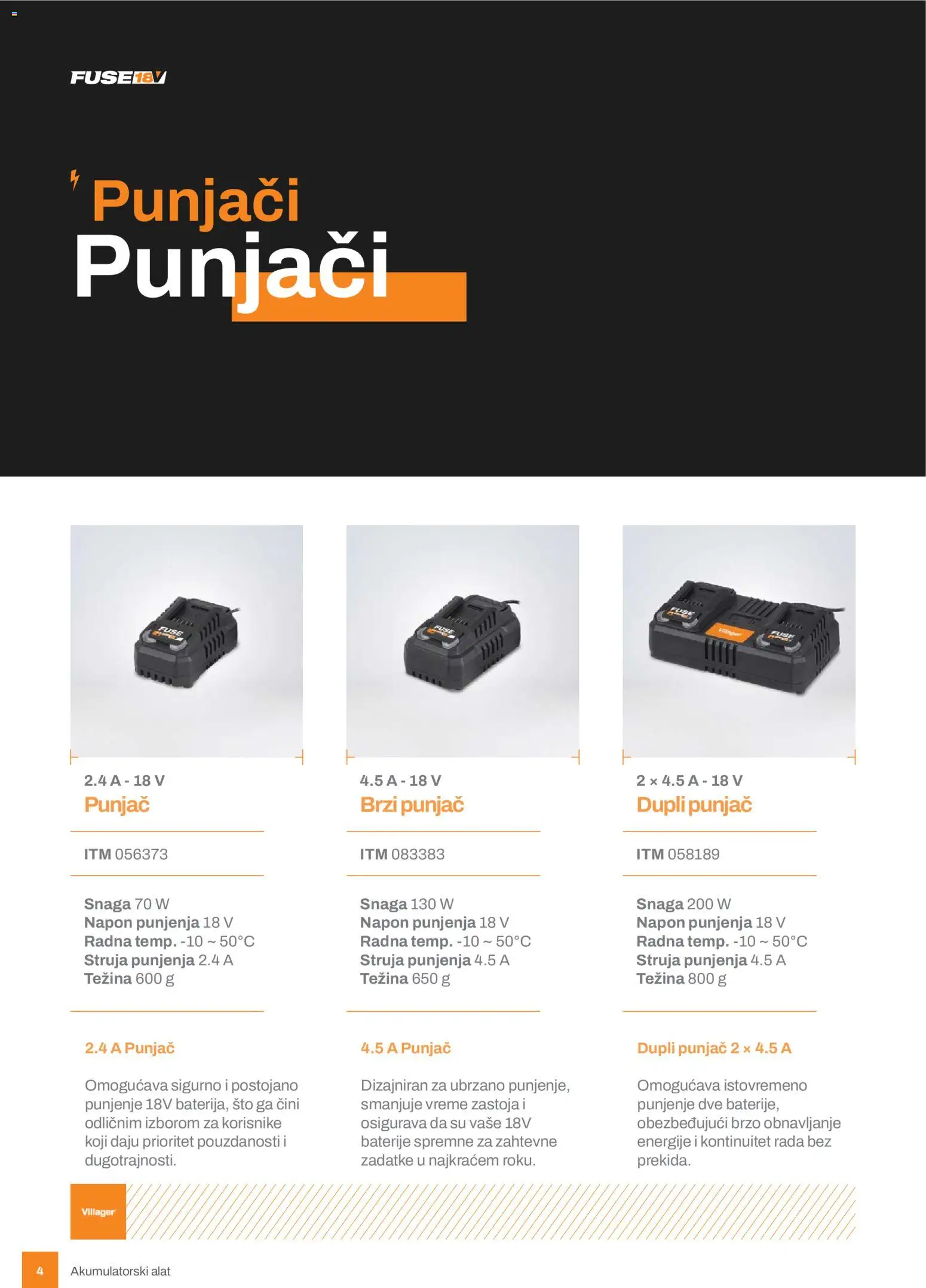 Villager katalog - važi od 24.02.2026 | Strana: 4 | Proizvode: Sto, Baterije
