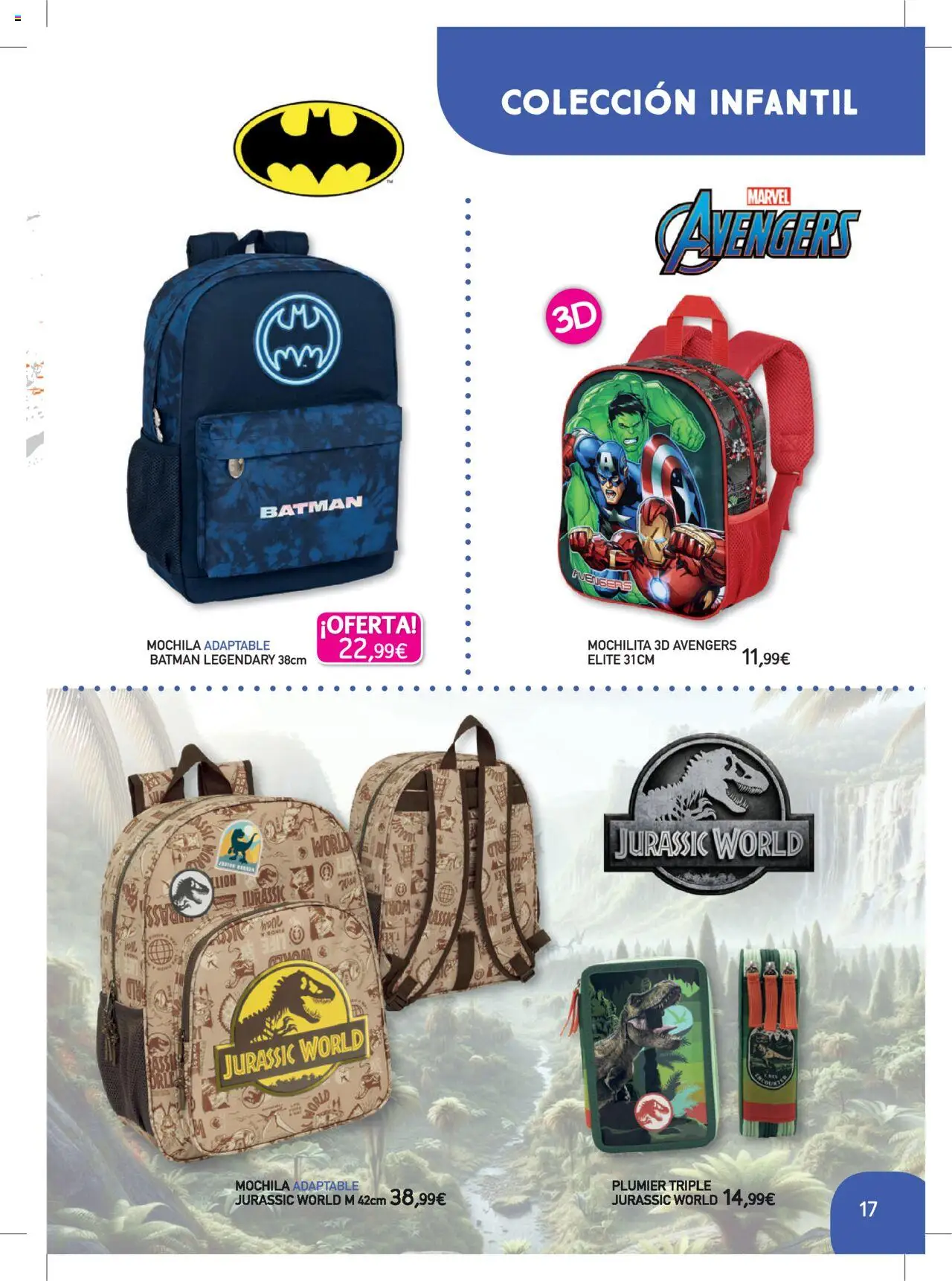 Toy Planet catálogo Vuelta al Cole │ válido desde el 06.08.2025 | Página: 17 | Productos: Mochila