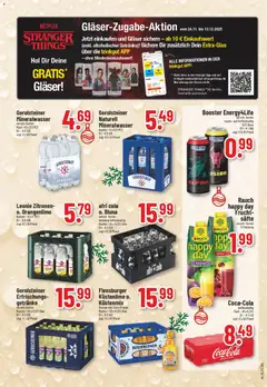 Trinkgut Prospekt ab 01.12.2025 gültig | Seite: 3 | Produkte: Cola, Flensburger, Zitronen, Gerolsteiner