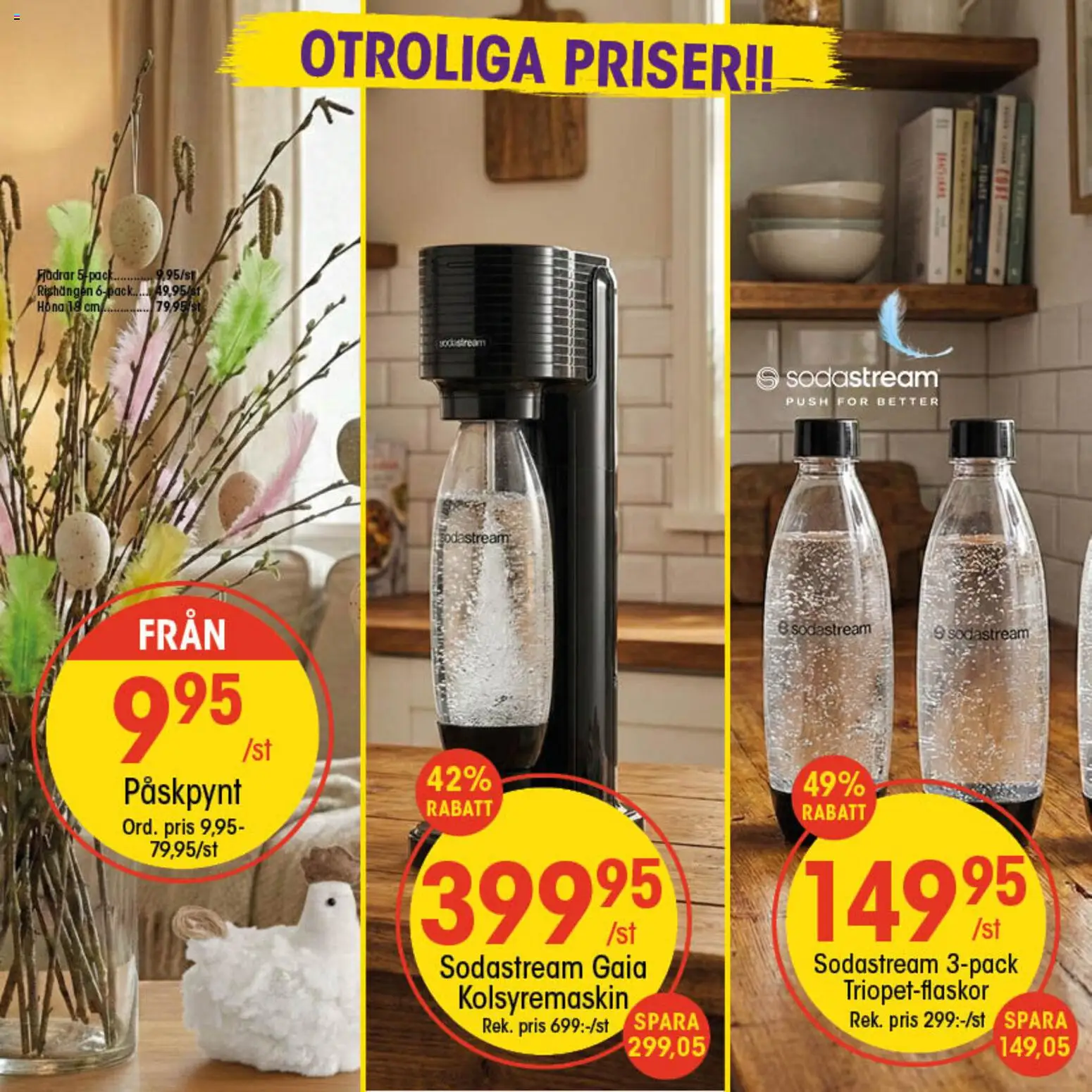 EKO reklamblad aktuell från 23.03.2026 | Sida: 7 | Produkter: Sodastream, Kolsyremaskin