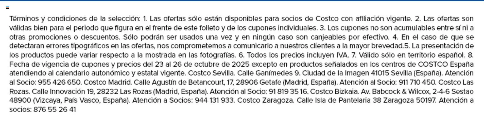 Costco catálogo │ válido desde el 23.10.2025 | Página: 3