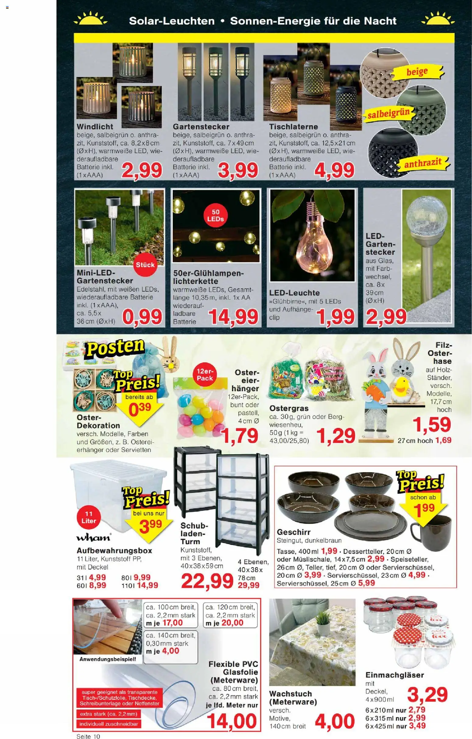 Wiglo Wunderland Prospekt – gültig ab 30.03.2026 | Seite: 14 | Produkte: Decke, Eier, Batterie