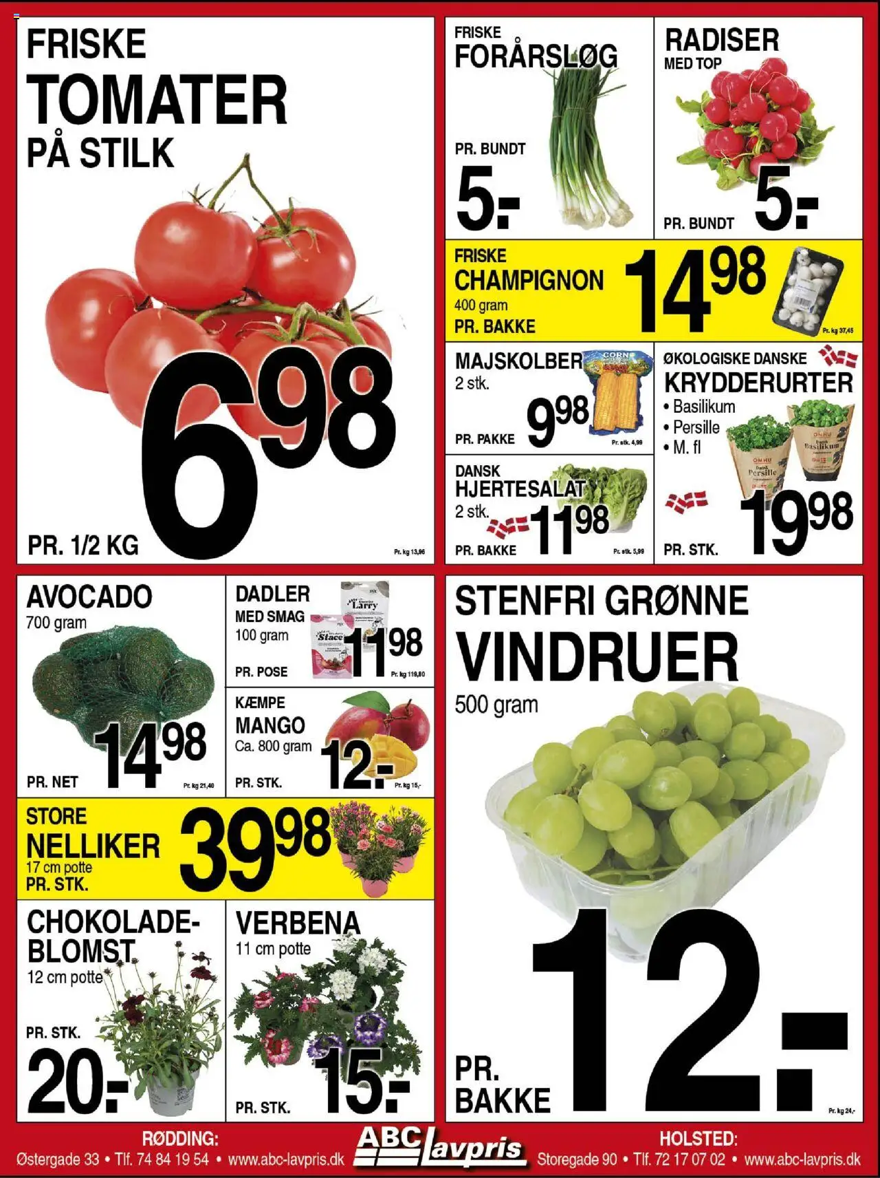 Abc Lavpris Tilbudsavis gyldig fra 04.06.2025 | Side: 6 | Produkter: Mango, Majskolber, Chokolade, Avocado