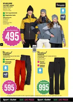 Forhåndsvisning av Sport Outlet Gulldager gyldig fra 20.01.2026 | Side: 16