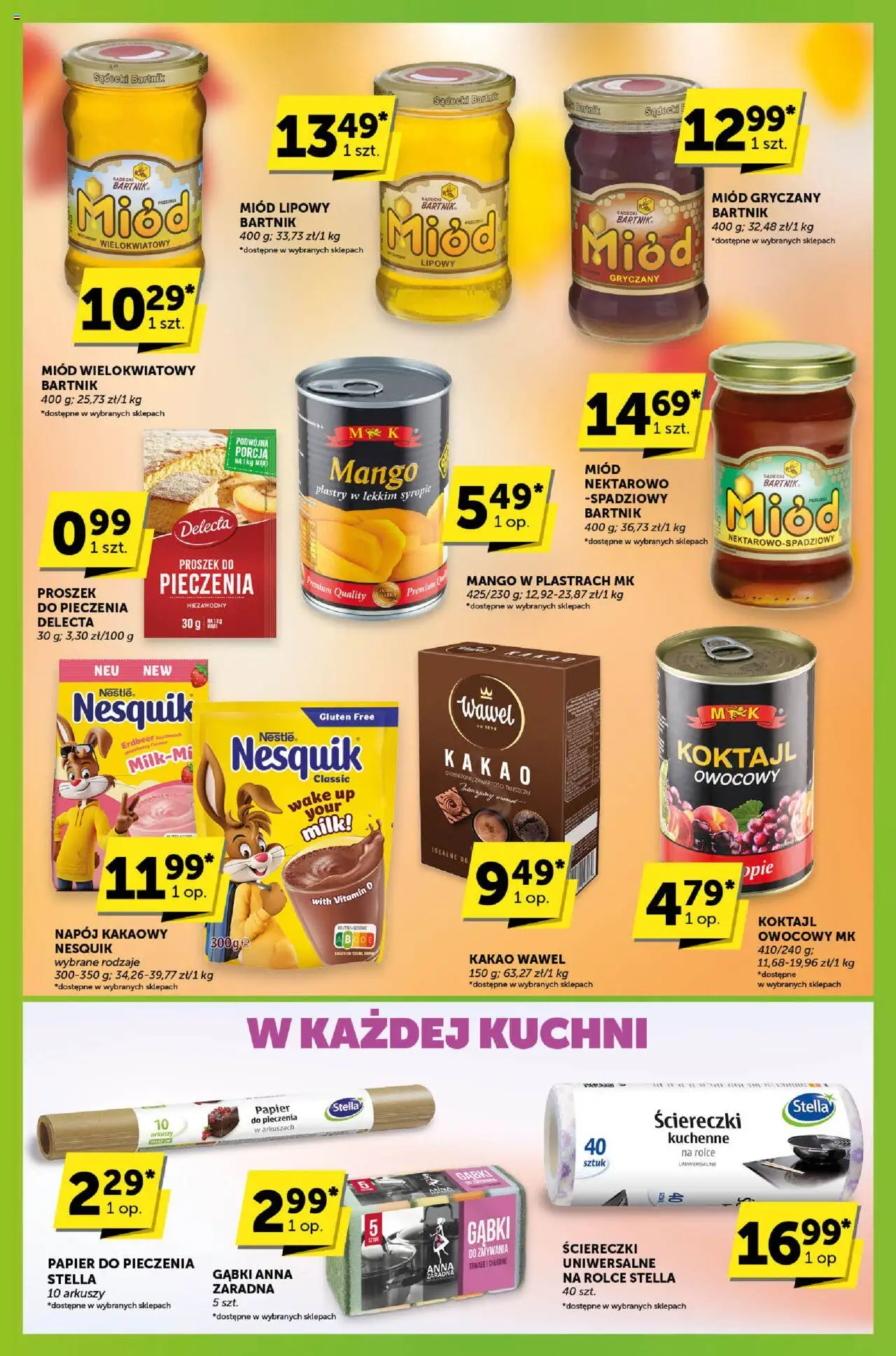 Euro Sklep Gazetka - Sprawdź, co więcej od 16.10.2025 | Strona: 8 | Produkty: Mango, Miód, Kakao, Miód gryczany