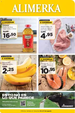 Vista previa Alimerka folleto Asturias válido desde el 25.08.2025