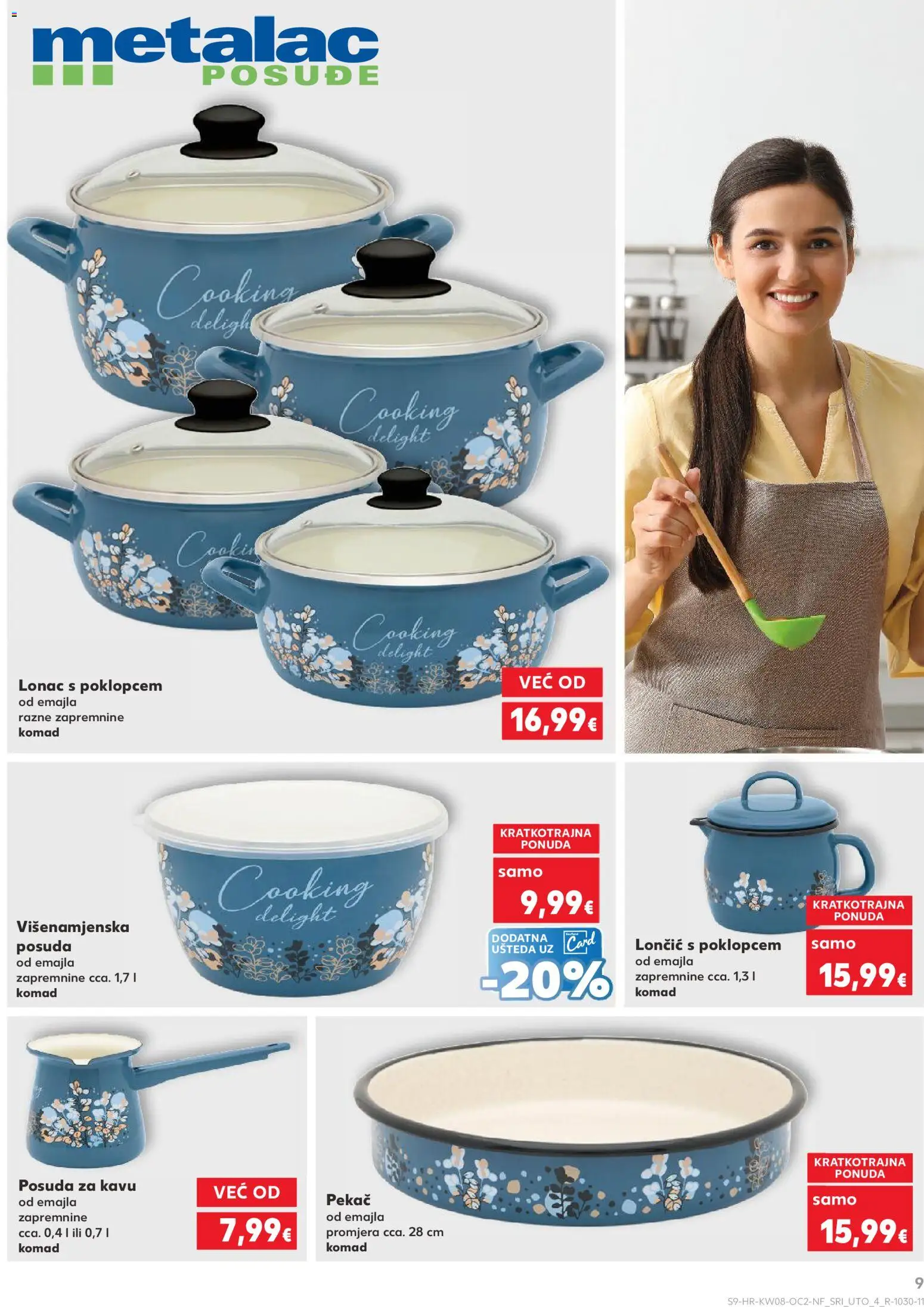 Kaufland katalog | vrijedi od 18.02.2026 | Stranica: 9 | Proizvodi: Pan, Lonac