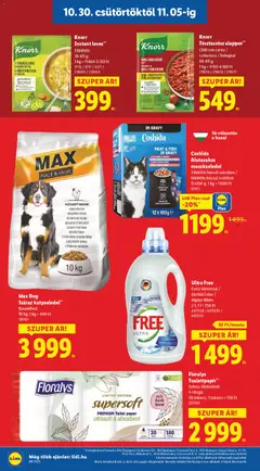 Lidl Akciós újság - amely érvényes a következő dátumtól: 30.10.2025 | Oldal: 12