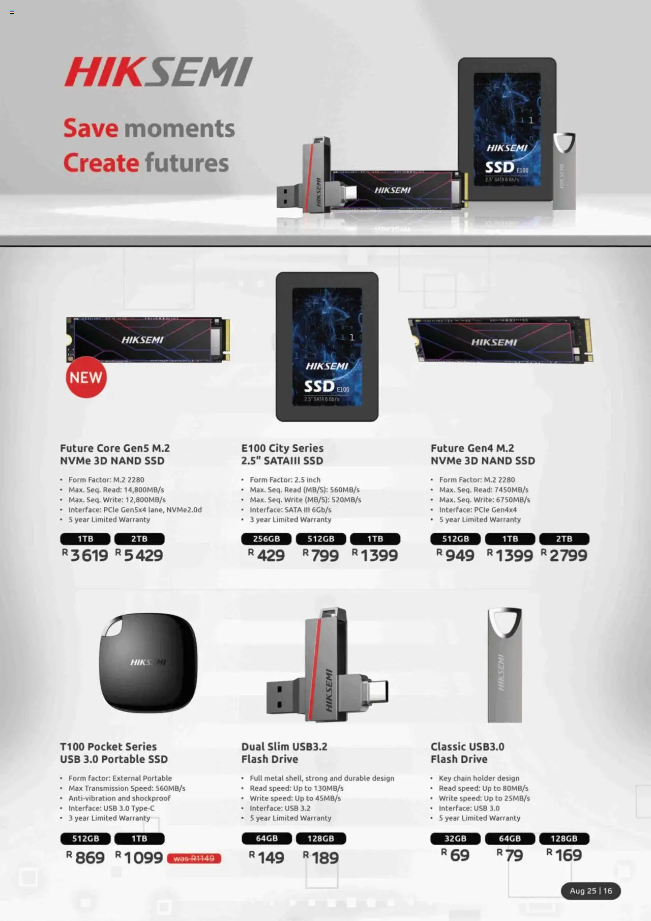 Computer Mania Accessories Catalogue │ valid from 01.08.2025 | Page: 17 | Products: USB