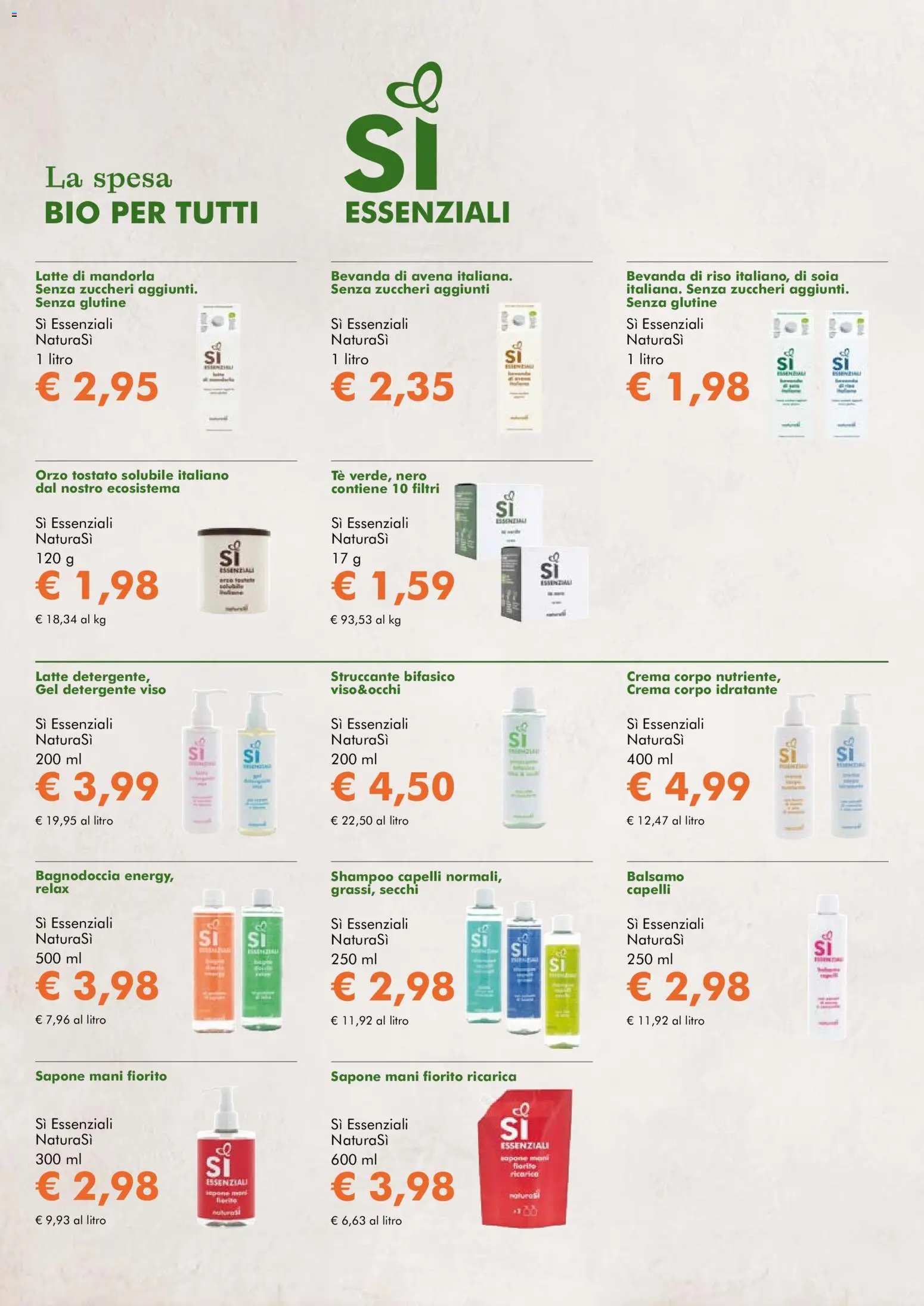 Volantino Natura Sì del 01.04.2026 | Pagina: 9