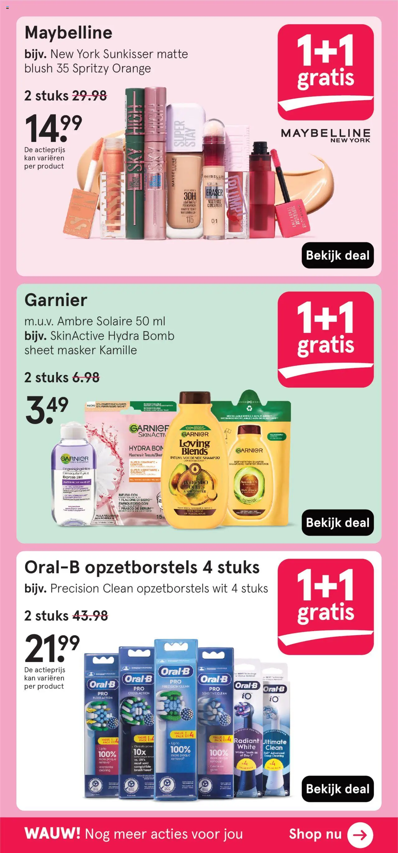  | Pagina: 4 | Producten: Boter, Bol, Blush, Shampoo