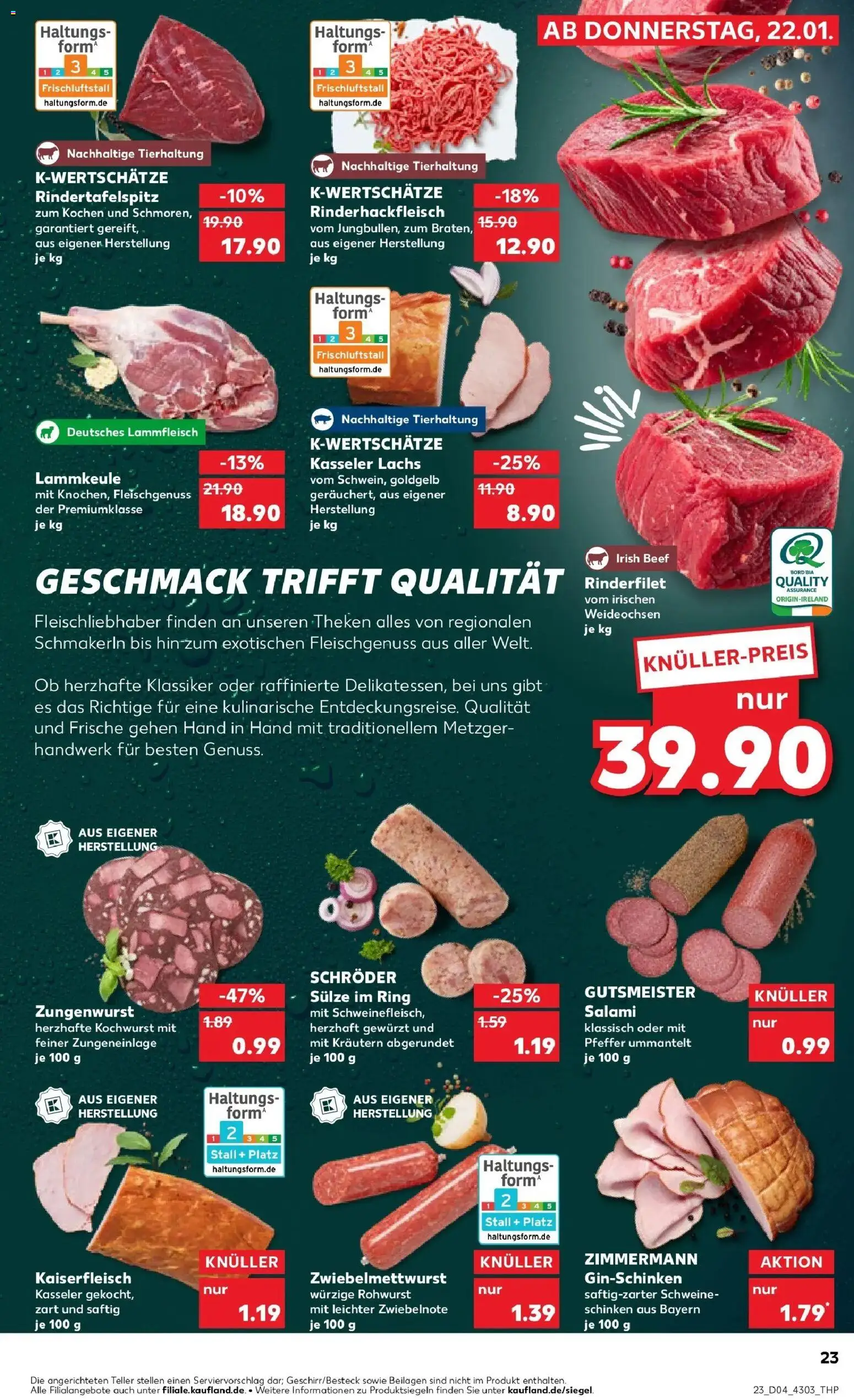 Prospekt Kaufland ab 25.01.2026 » Angebote Online zum Blättern | Seite: 23