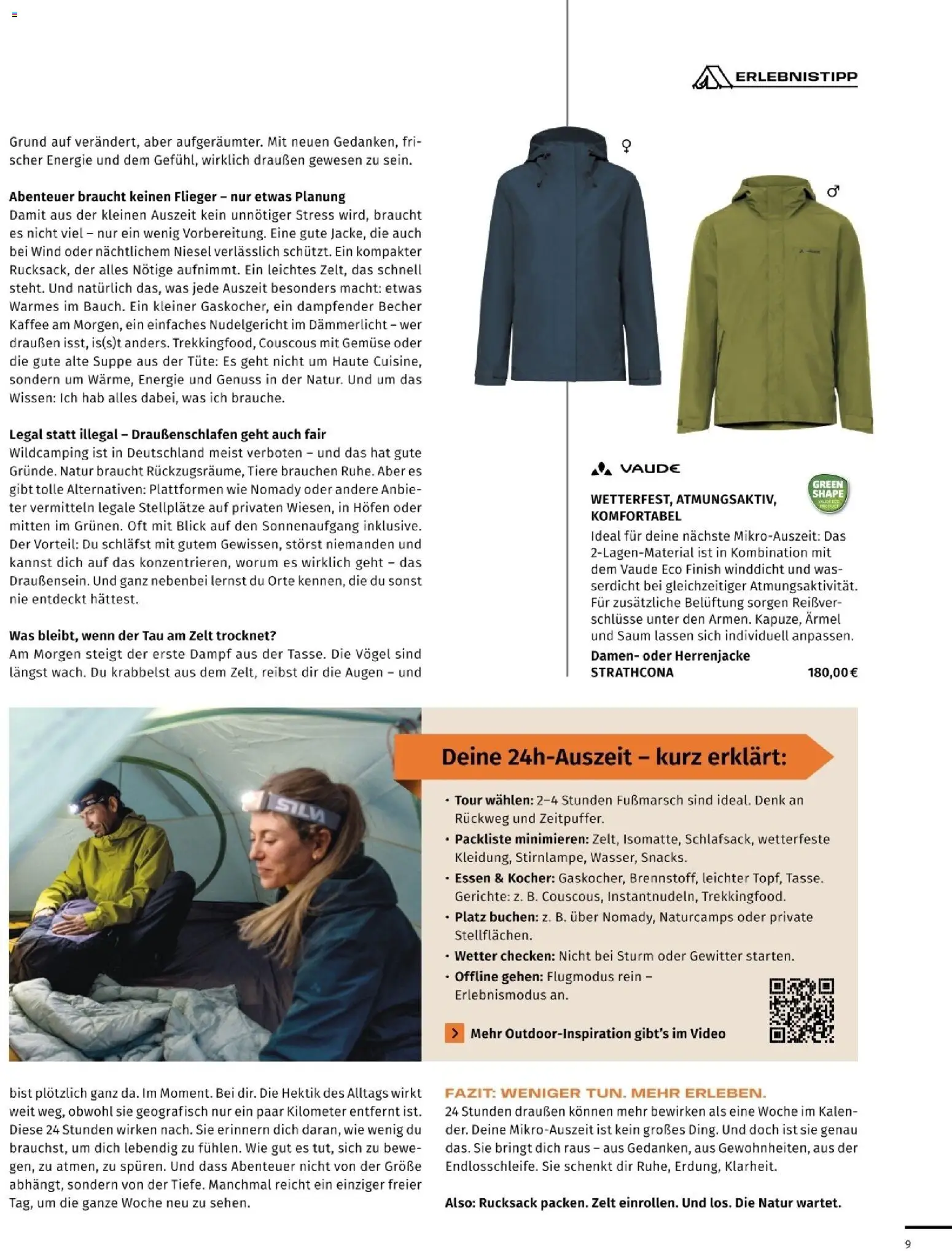 Sport2000 Prospekt Frühjahr 2026 – gültig ab 12.04.2026 | Seite: 9 | Produkte: Finish, Gemüse, Rucksack, Video