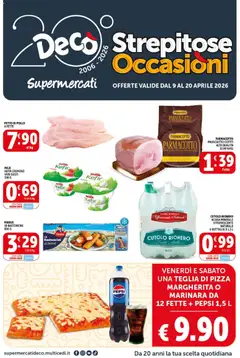 Anteprima del volantino Decò volantino Supermercati Afragola valido a partire dal 09.04.2026