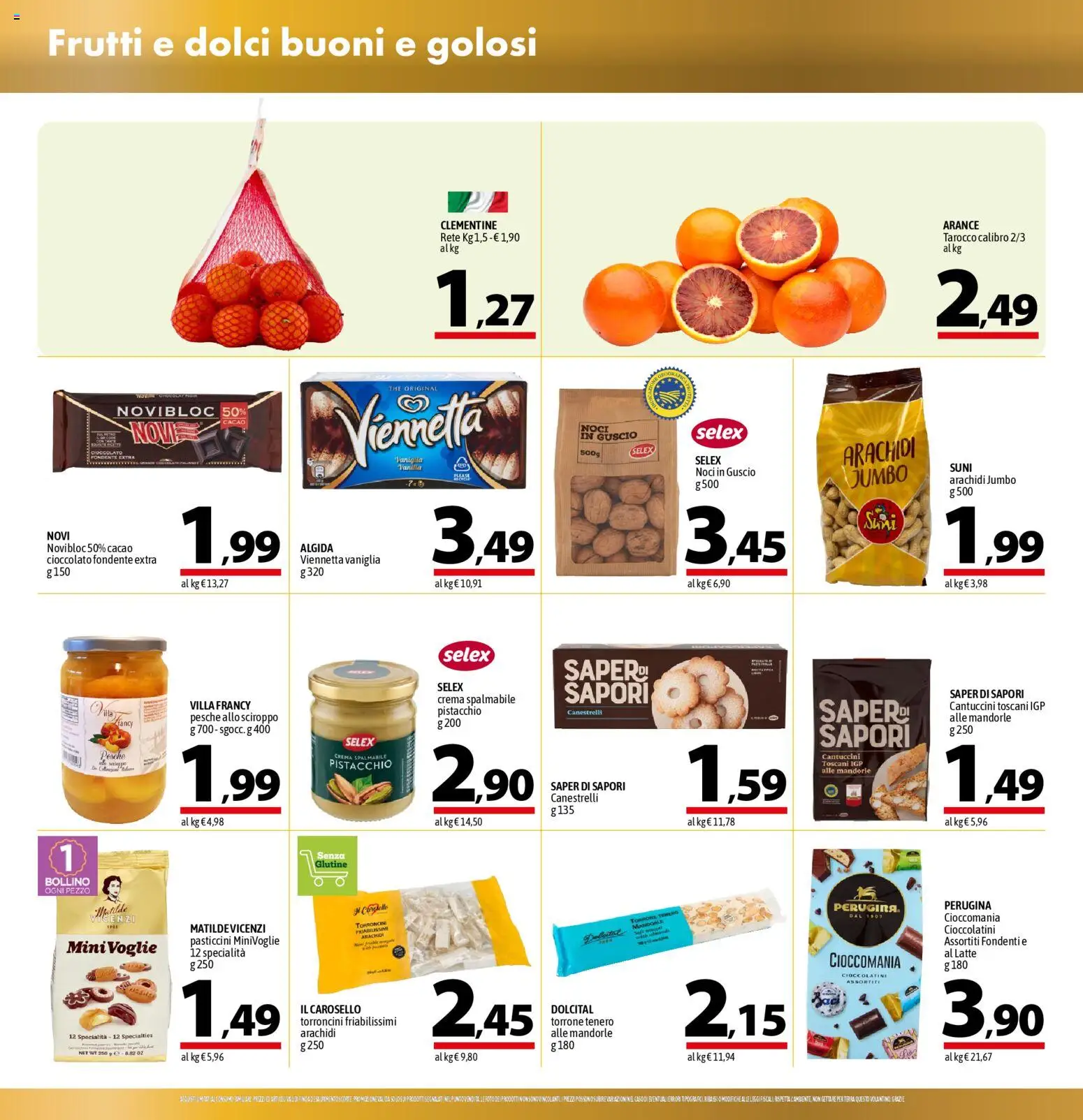 Volantino A&O del 11.12.2025 | Pagina: 8 | Prodotti: Cioccolato, Noci, Mandorle, Cacao