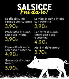 Anteprima del volantino GECOP Social catalogo valido a partire dal 08.12.2025 | Pagina: 4 | Prodotti: Maiale, Pancetta, Suino, Guanciale