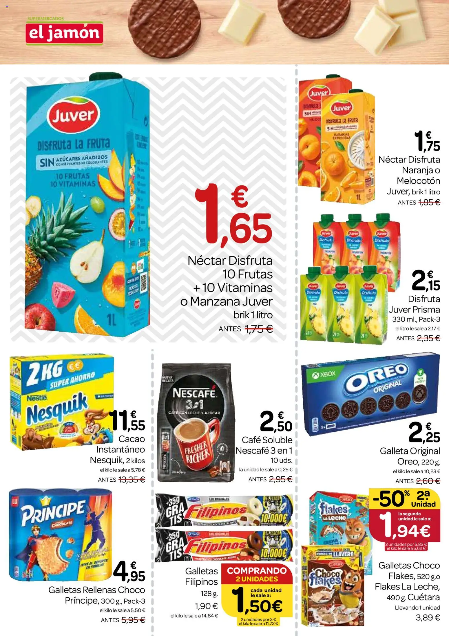 Supermercados El Jamón folleto │ válido desde el 26.02.2026 | Página: 12 | Productos: Café, Manzana, Μηχανή καφέ, Φρυγανιές σικάλεως