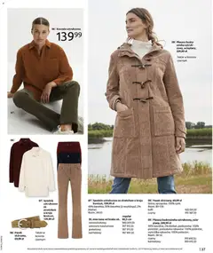 Pogląd oferty "BonPrix Katalog - Sielankowy romantyzm" - ważna od 17.11.2025 | Strona: 39 | Produkty: Koszula, Płaszcz, Spodnie, Pasek