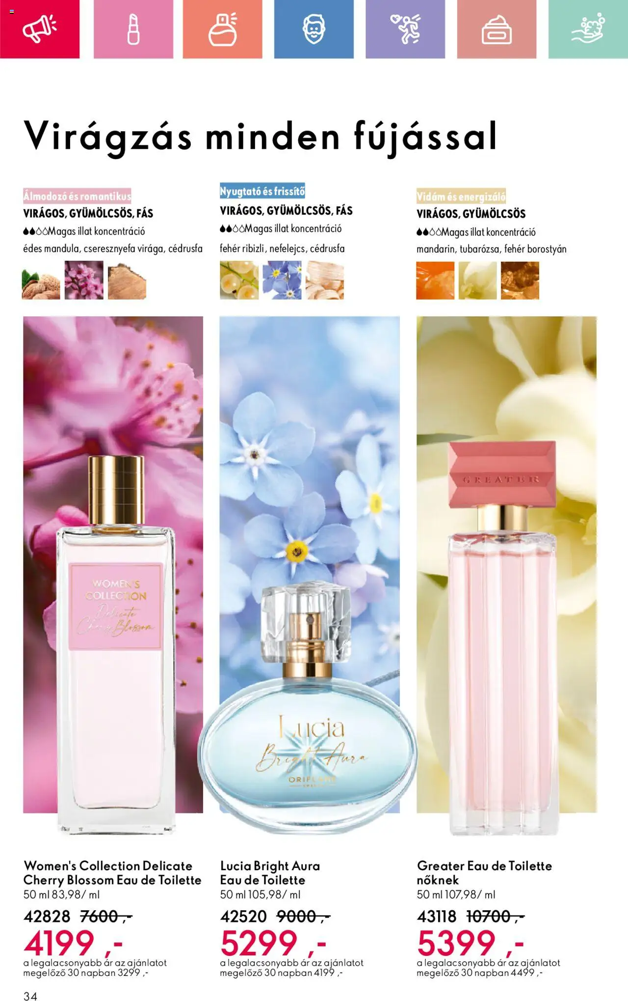 Oriflame akciós ujság - amely érvényes a következő dátumtól: 17.08.2025 | Oldal: 34