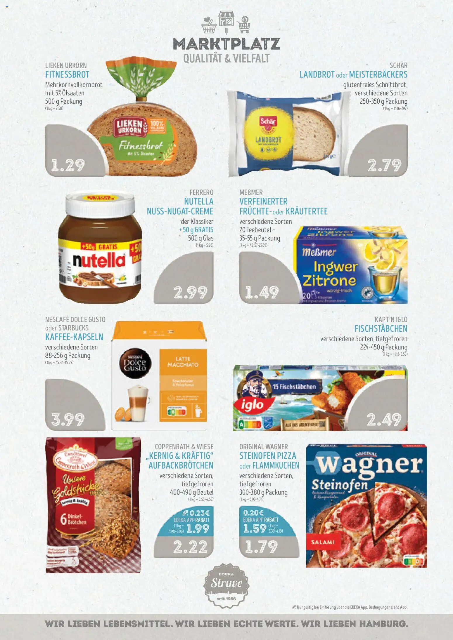 Edeka Struve Prospekt 	 – gültig ab 03.11.2025 | Seite: 9 | Produkte: Iglo, Fischstabchen, Zitrone, Salami