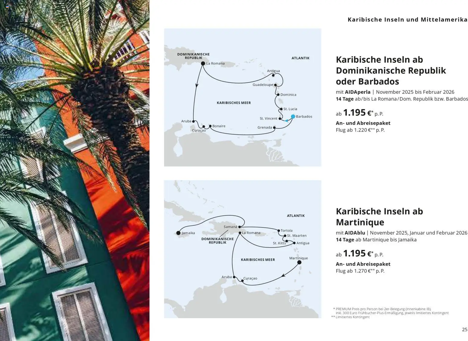 Aida Fernreisen Winter – gültig ab 01.10.2025 | Seite: 25