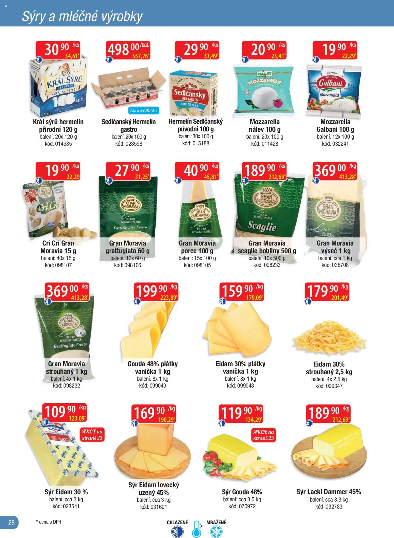 Astur & Qanto leták - Velkoobchod fresh 01/2026 od 01.01.2026 | Strana: 28 | Produkty: Gouda, Sýr, Hermelín, Sýry