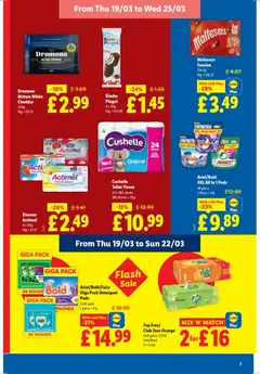 Preview of Lidl - Easter valid from 19.03.2026 | Page: 7 | Products: Toilet, Stain remover, Detergent, Strawberry
