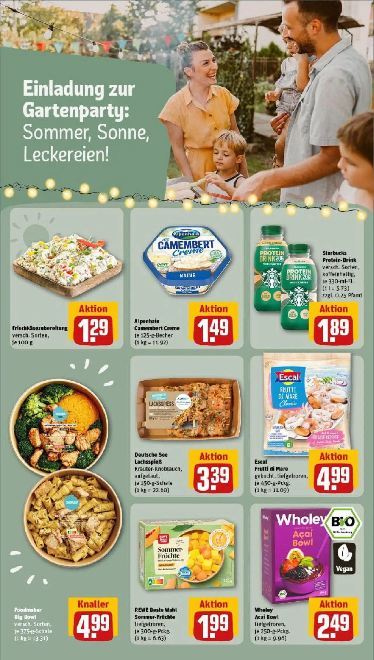 Rewe prospekt Karben	 - gültig ab dem 24.08.2025 | Seite: 16 | Produkte: Starbucks, Creme