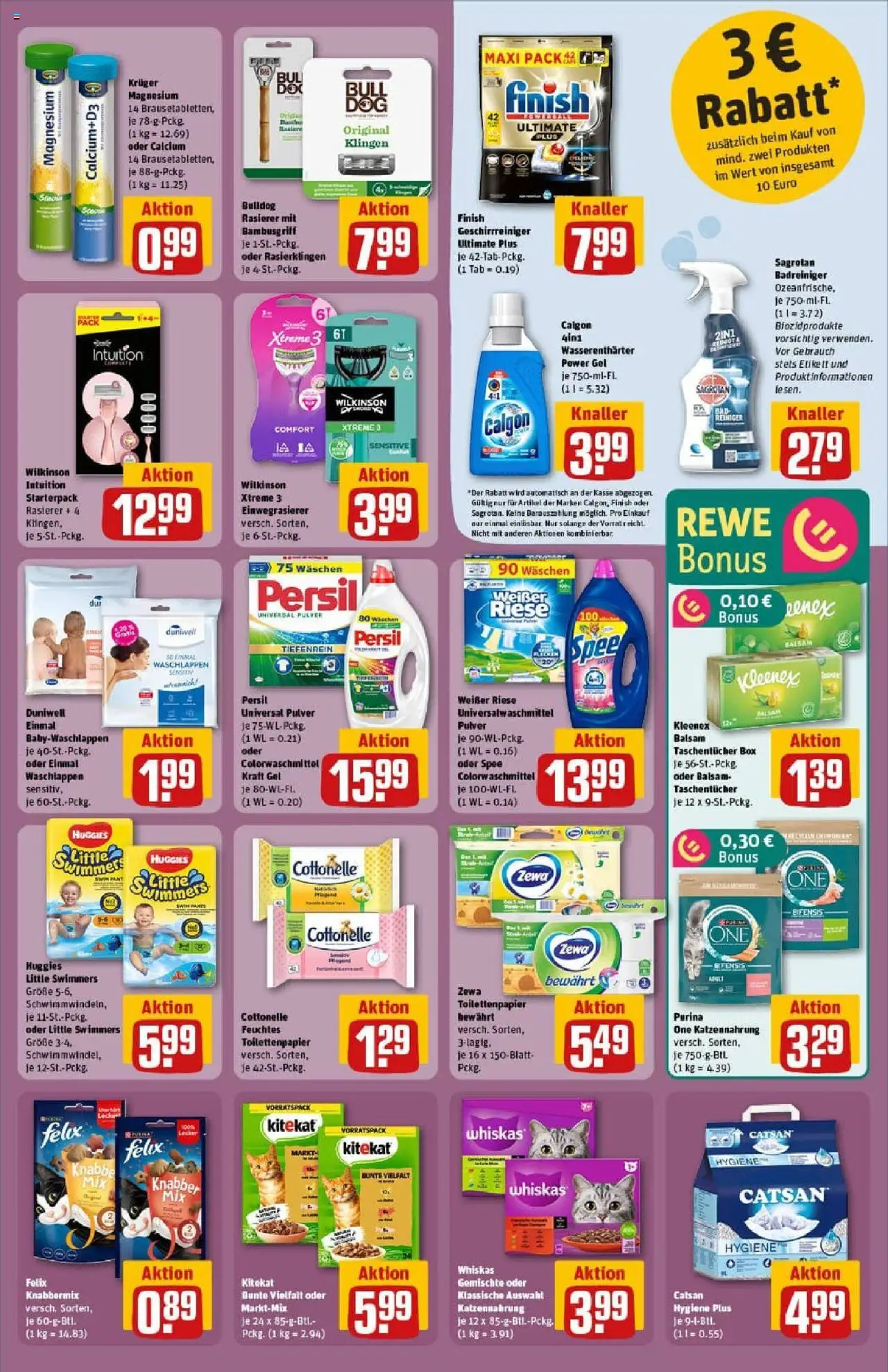 Rewe prospekt Bad Zwischenahn	 - gültig ab dem 20.07.2025 | Seite: 25 | Produkte: Purina one, Box, Pane, Whiskas