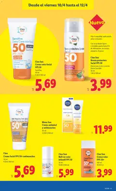 Vista previa Crema facial FPS 50+ antimanchas, Face cream SPF 50+ anti-stain. 50 ml. válido desde el 06.04.2026 | Página: 49 | Productos: Maquillaje, Crema facial, Crema