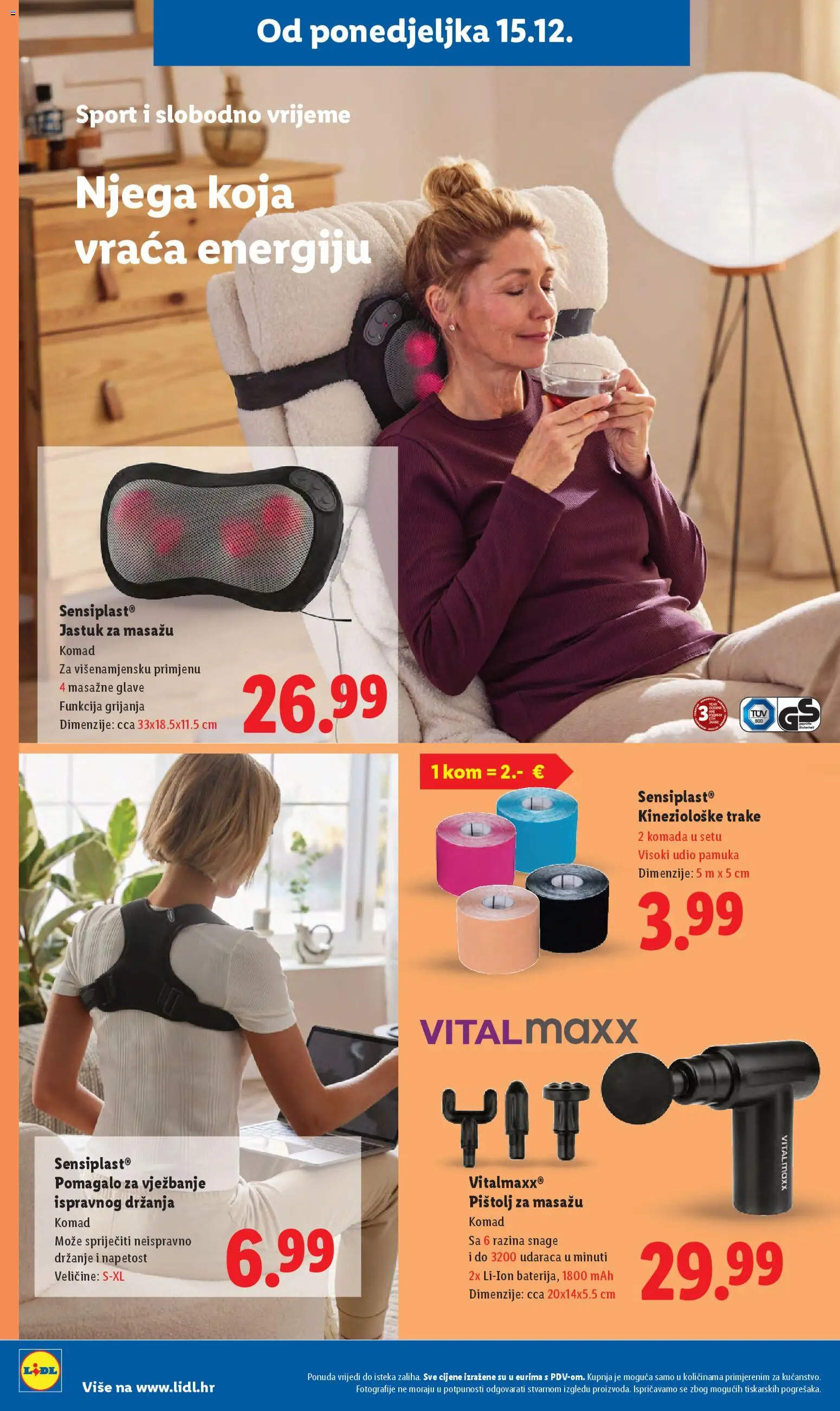 Lidl katalog | vrijedi od 15.12.2025 | Stranica: 42 | Proizvodi: Jastuk