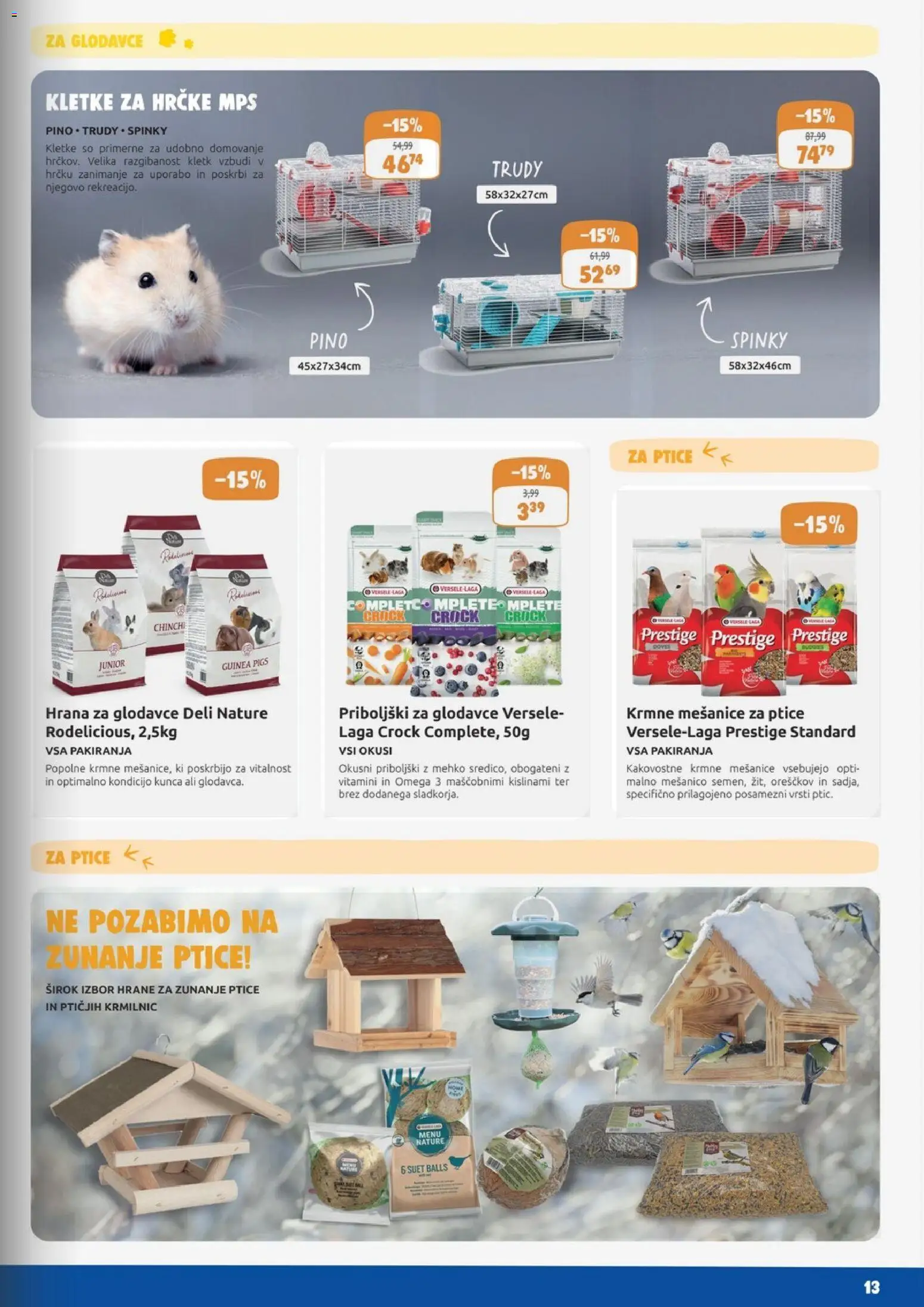 Novi Mr. Pet katalog ponudbe – veljaven od 01.11.2025 | Stran: 13 | Izdelki: Priboljški