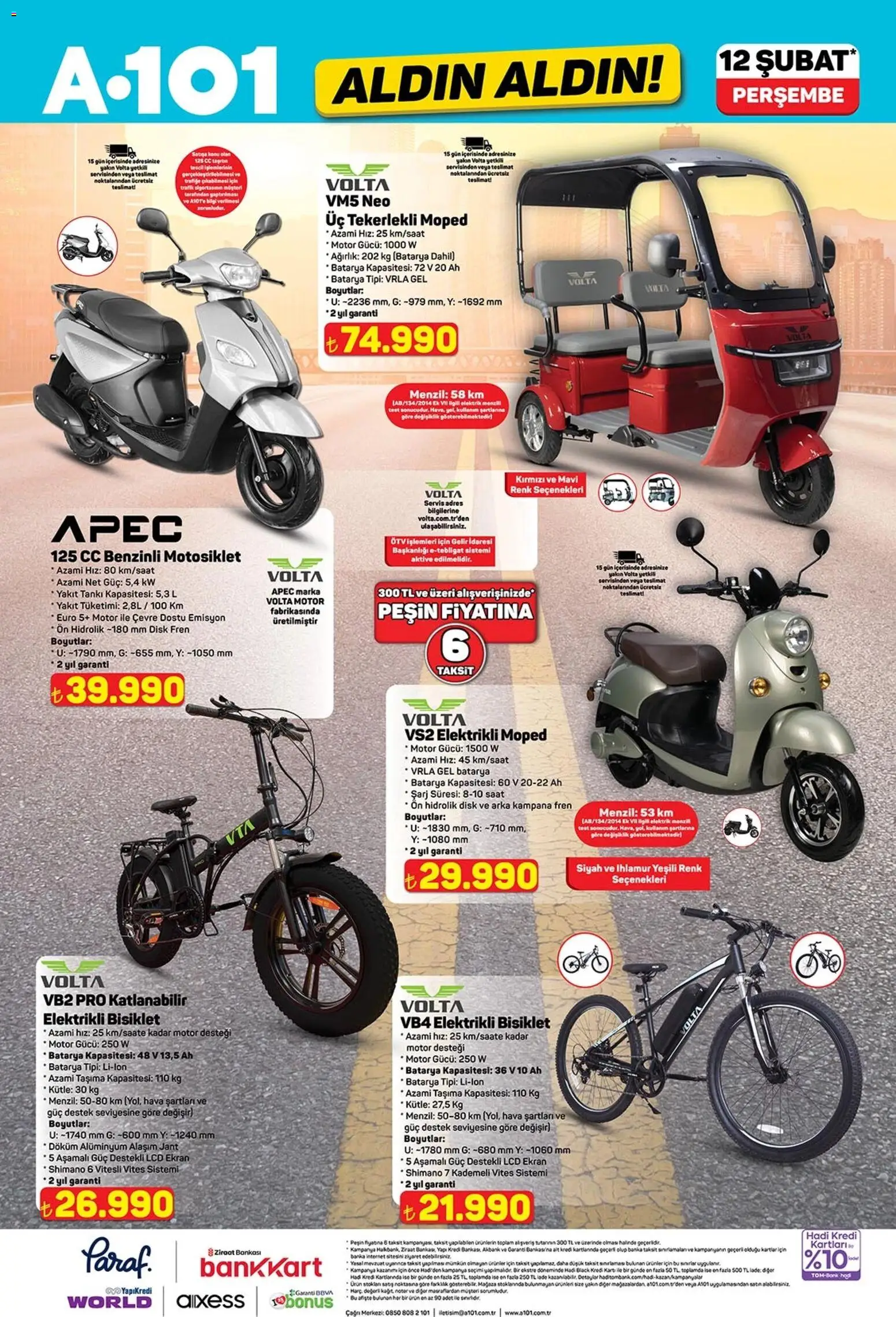 A101 Katalog Aldın Aldın - 12.02.2026 tarihinden itibaren geçerlidir | Sayfa: 6