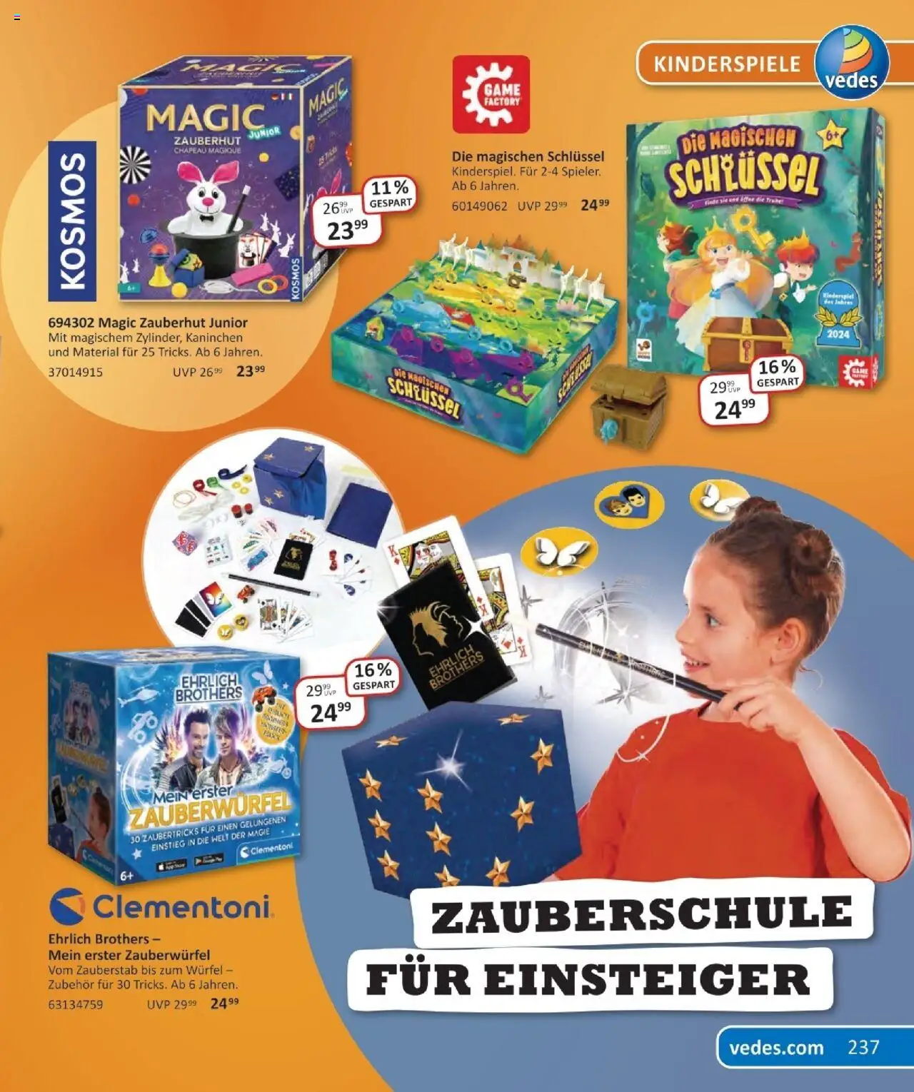 Vedes Das große Buch der Wünsche – gültig ab 29.09.2025 | Seite: 237 | Produkte: Truhe, Kaninchen