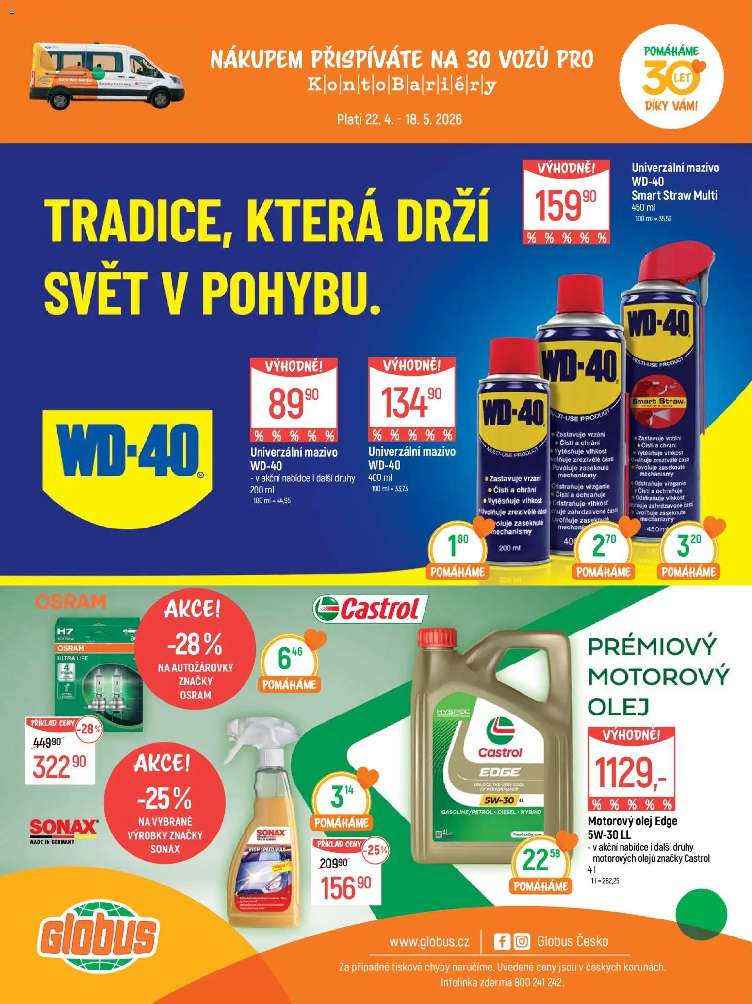 Globus leták - Praha Zličín od 22.04.2026 | Strana: 28