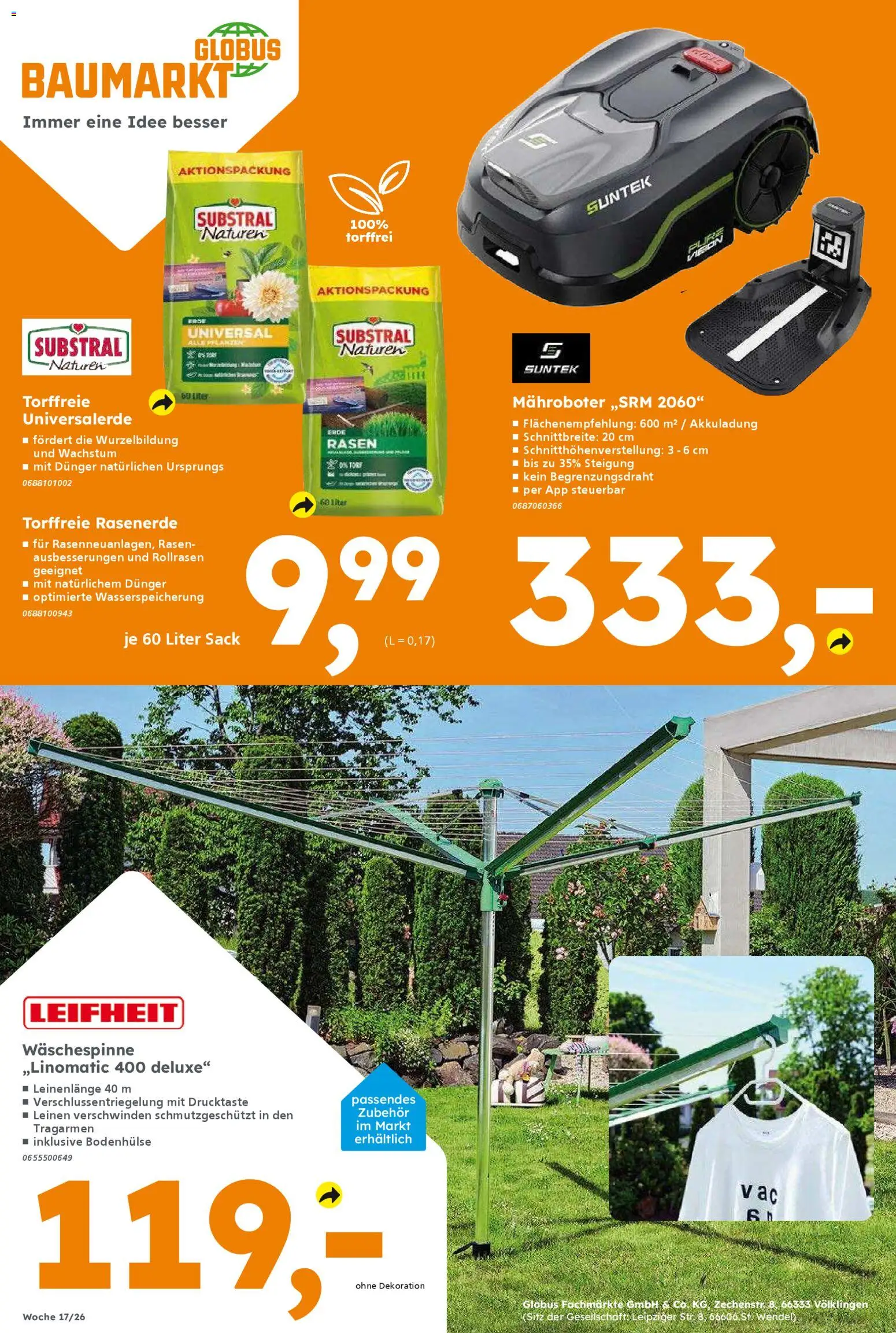 Globus Baumarkt Prospekt Berlin-Treptow	 – gültig ab 20.04.2026 | Seite: 16