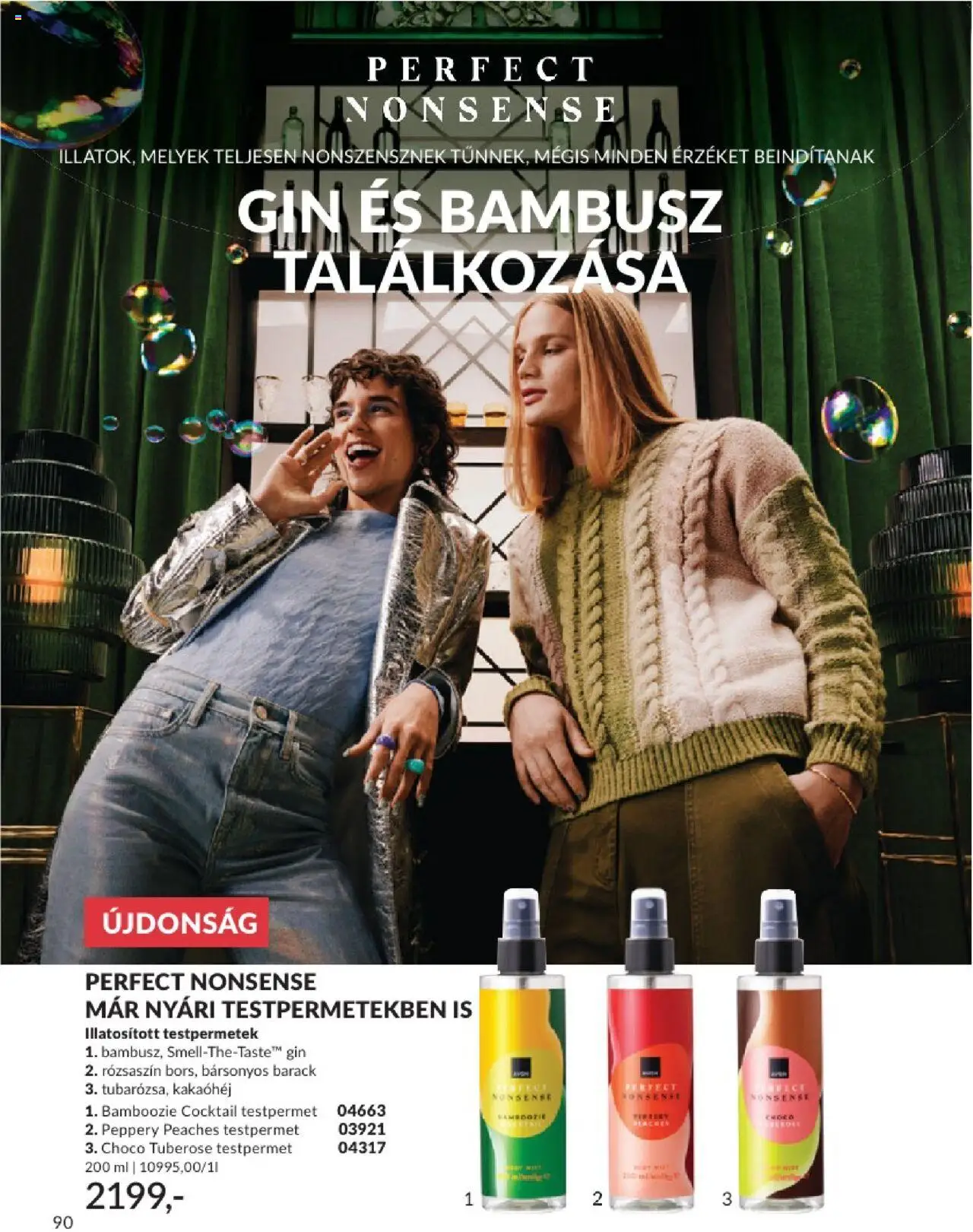 Avon akciós ujság - amely érvényes a következő dátumtól: 01.08.2025 | Oldal: 90