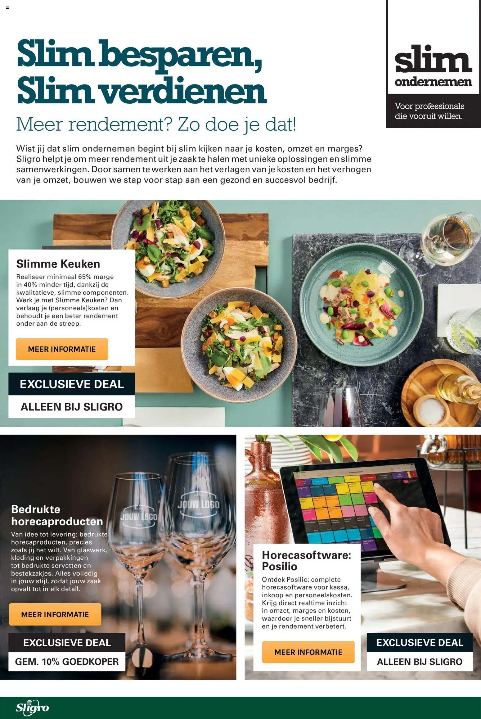Nieuwe » Sligro folder voor Mei « is er! Ontdek geweldige aanbiedingen en bespaar. | Nederland
