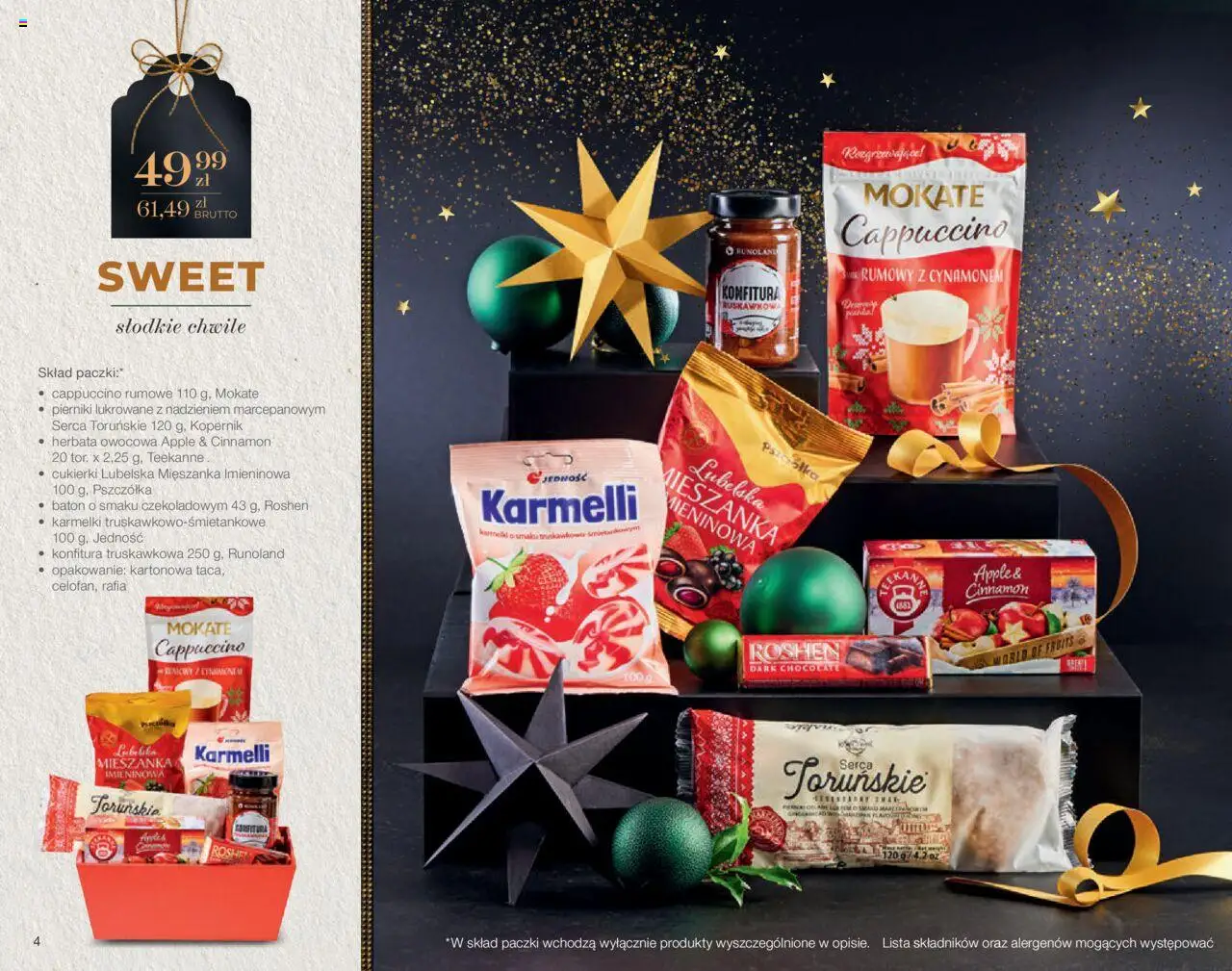 Makro Gazetka - Świat prezentów od 06.10.2025 | Strona: 4 | Produkty: Pierniki, Pączki, Cappuccino, Herbata