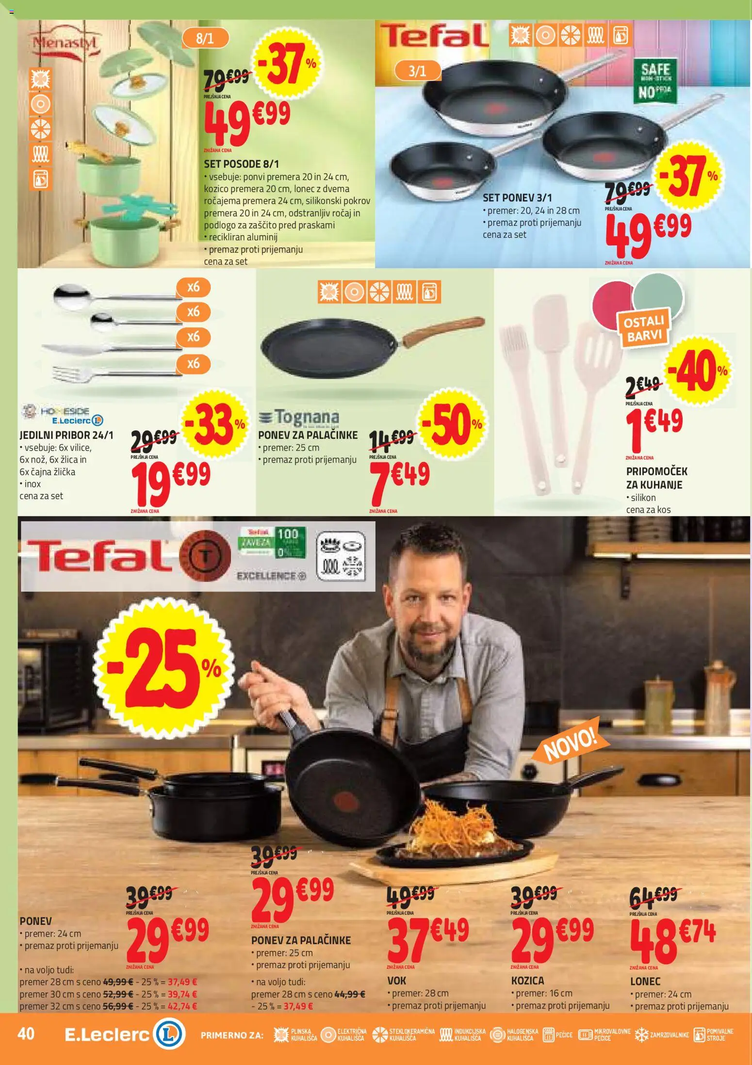 Novi E.leclerc katalog ponudbe – veljaven od 15.04.2026 | Stran: 40