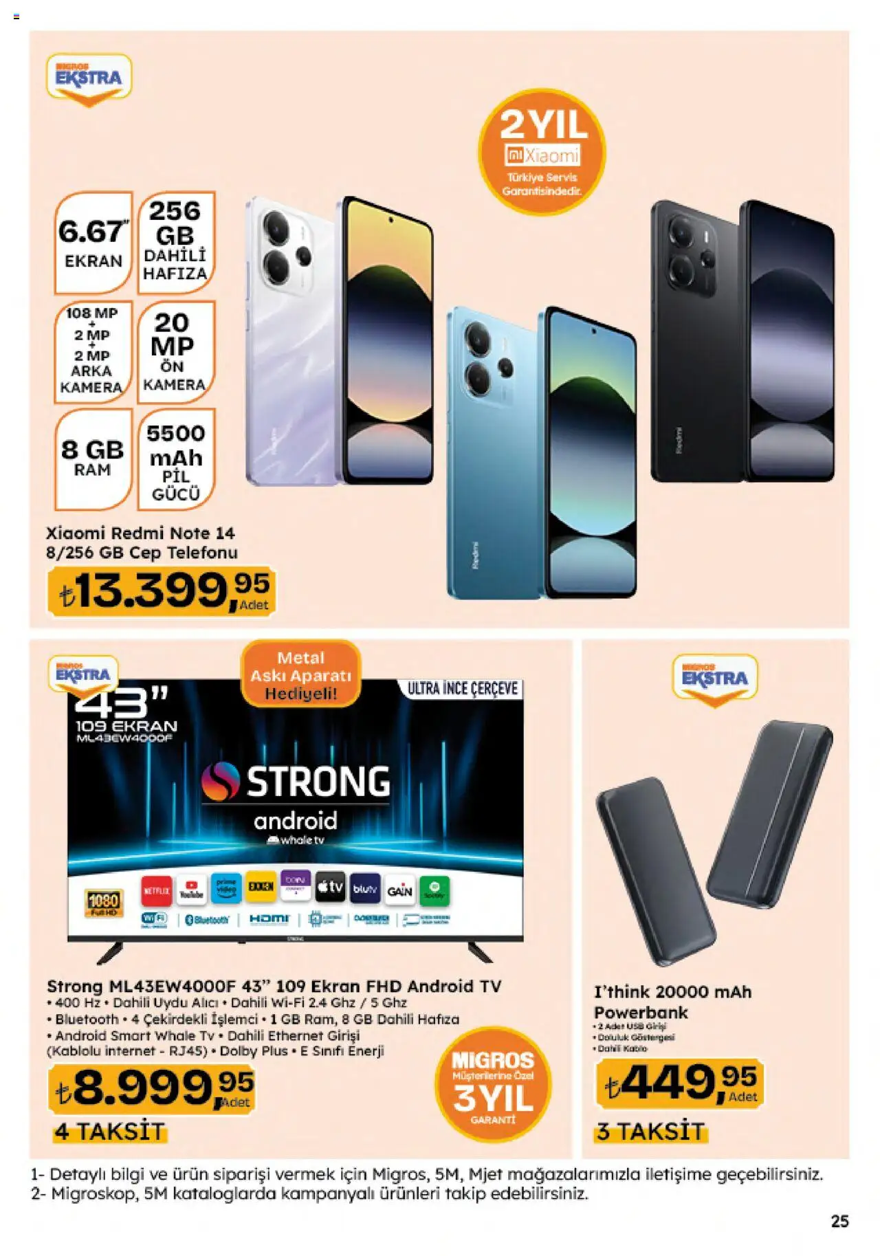 Migros Katalog - Migroskop - 07.08.2025 tarihinden itibaren geçerlidir | Sayfa: 115 | Ürünler: Askı, Kamera, Uydu, USB