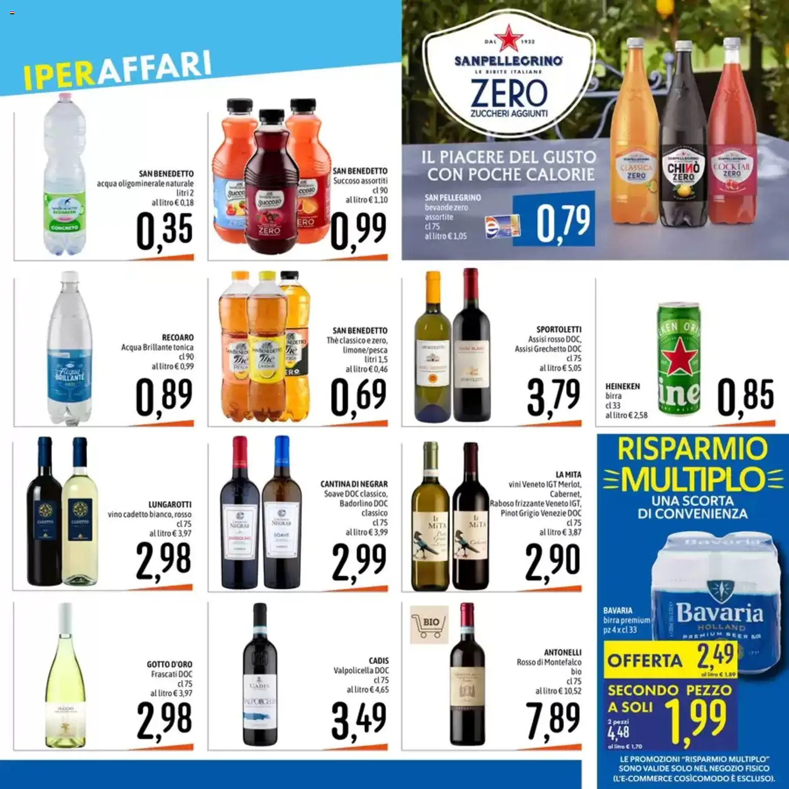 Volantino Emisfero del 20.04.2026 | Pagina: 6 | Prodotti: Succo, Acqua, Vino, Bibite