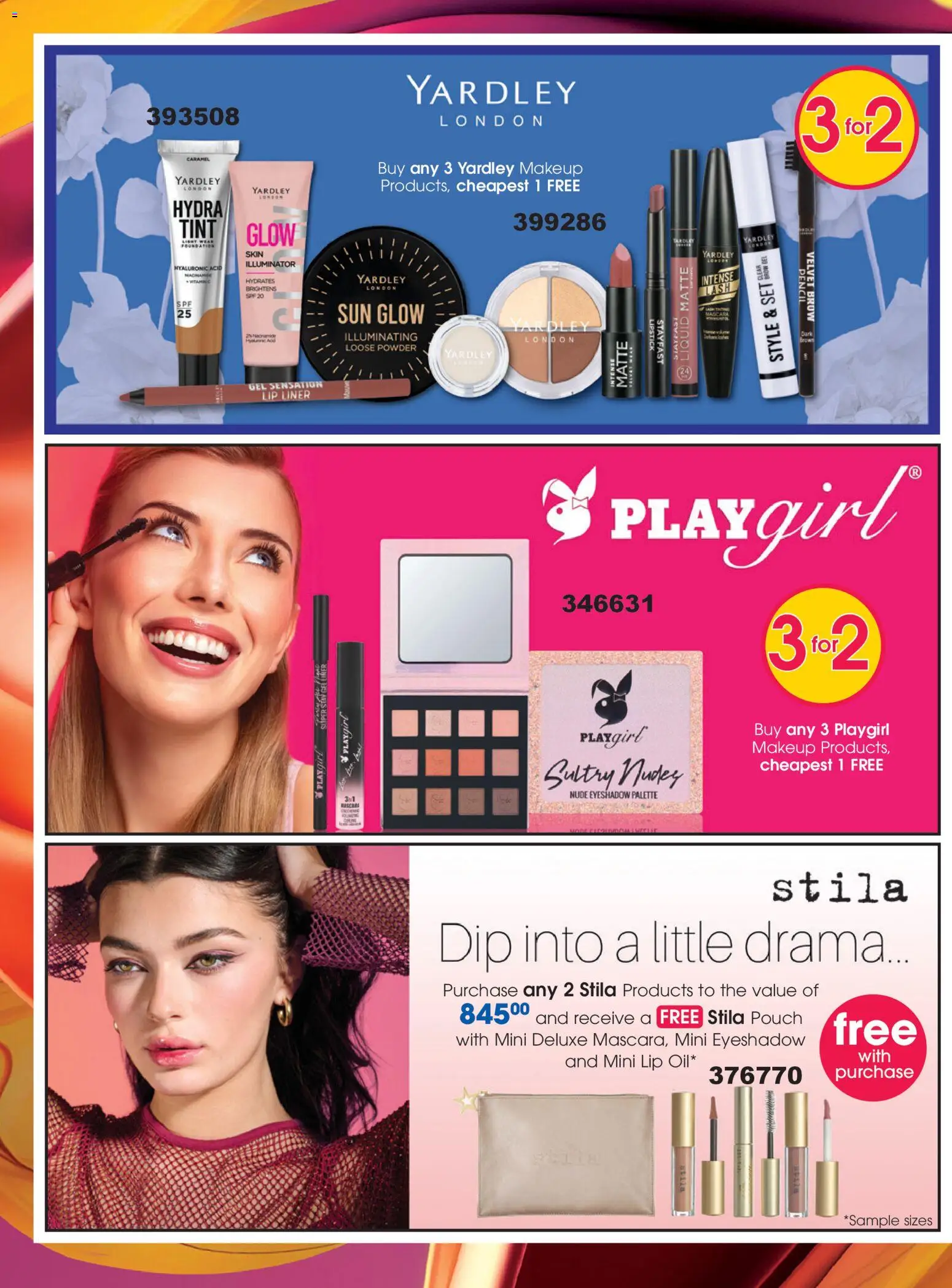 New Clicks catalogue – valid from 25.03.2026 | Page: 36 | Products: Lip liner, Light, Foundation, Mascara