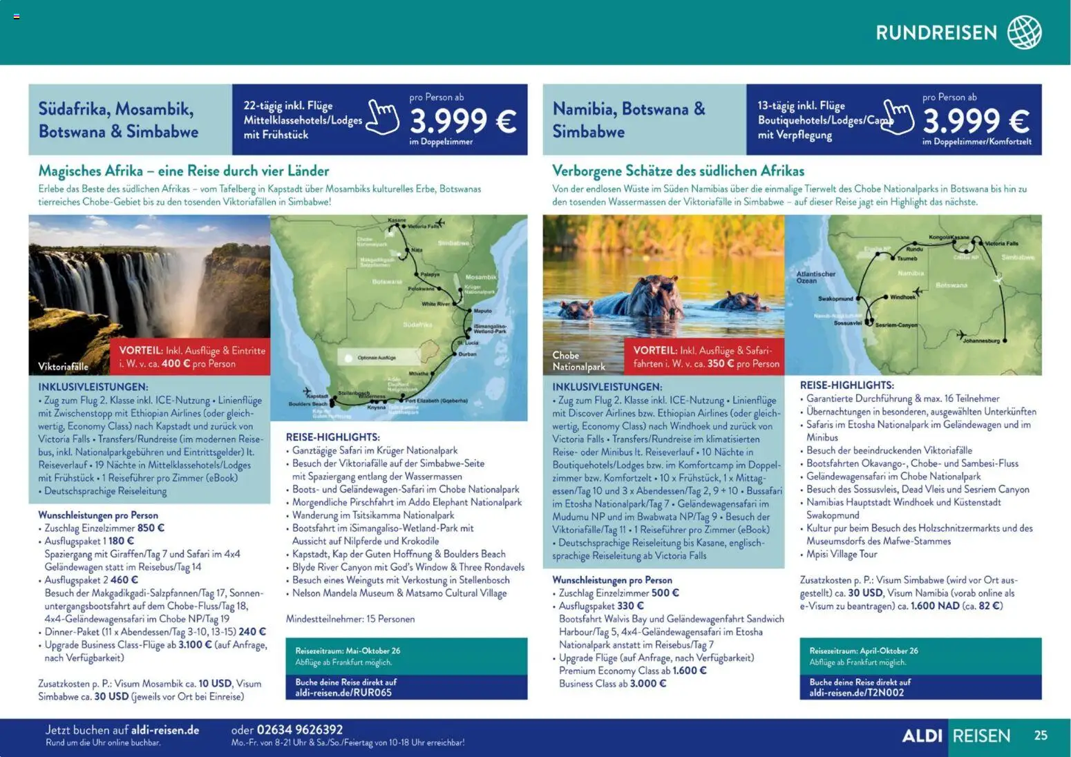 Aldi Reisen Unsere Traumreisen – gültig ab 01.01.2026 | Seite: 25