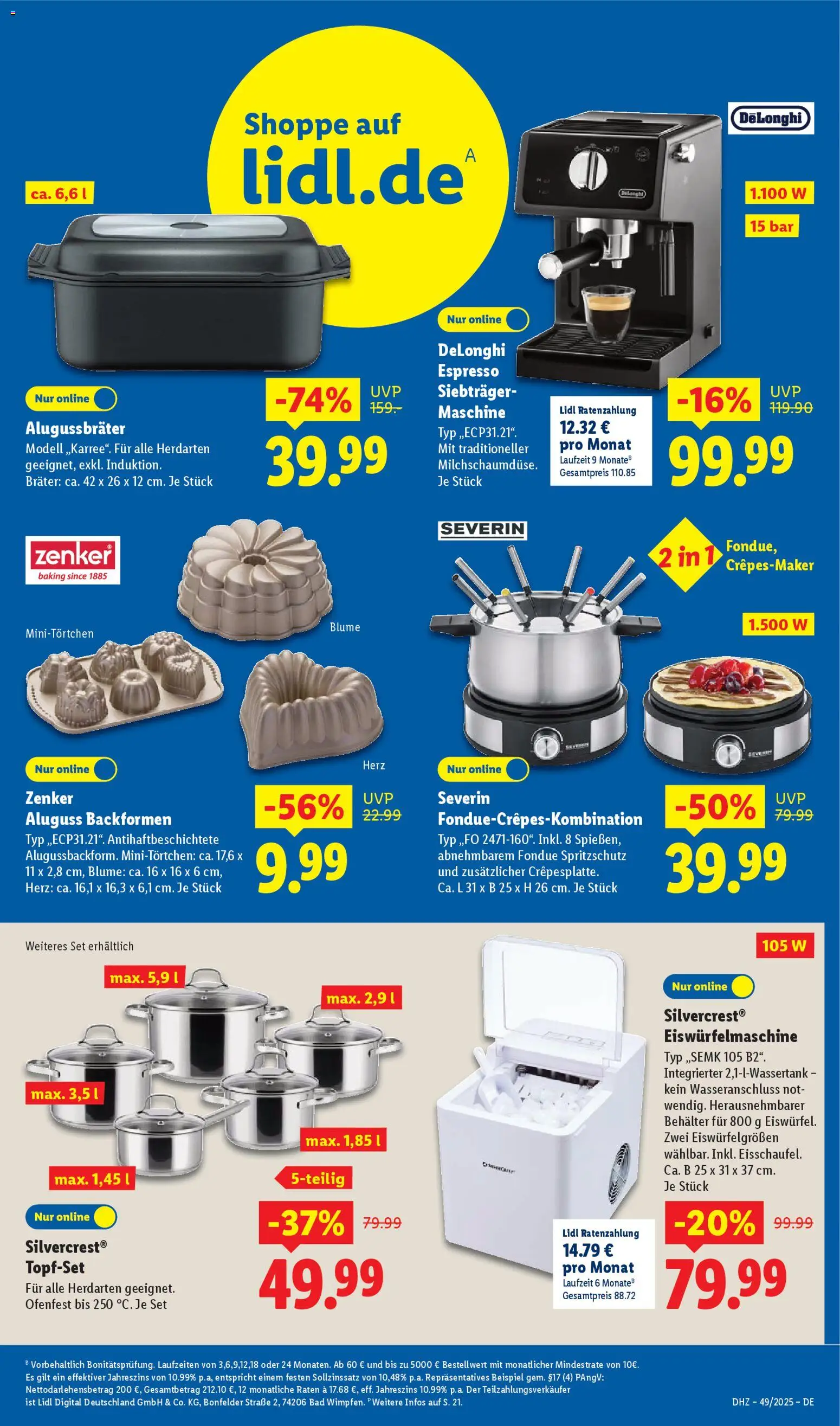 Lidl Prospekt Gladenbach – gültig ab 01.12.2025 | Seite: 53 | Produkte: Bad, Fondue